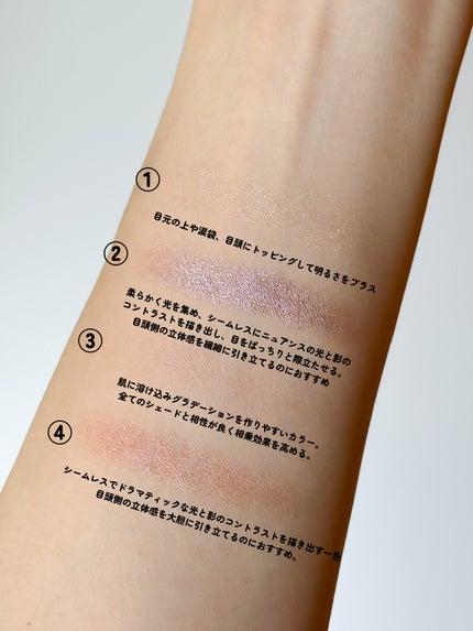 アイスカルプト/shu uemura/アイシャドウパレットを使ったクチコミ(4枚目)