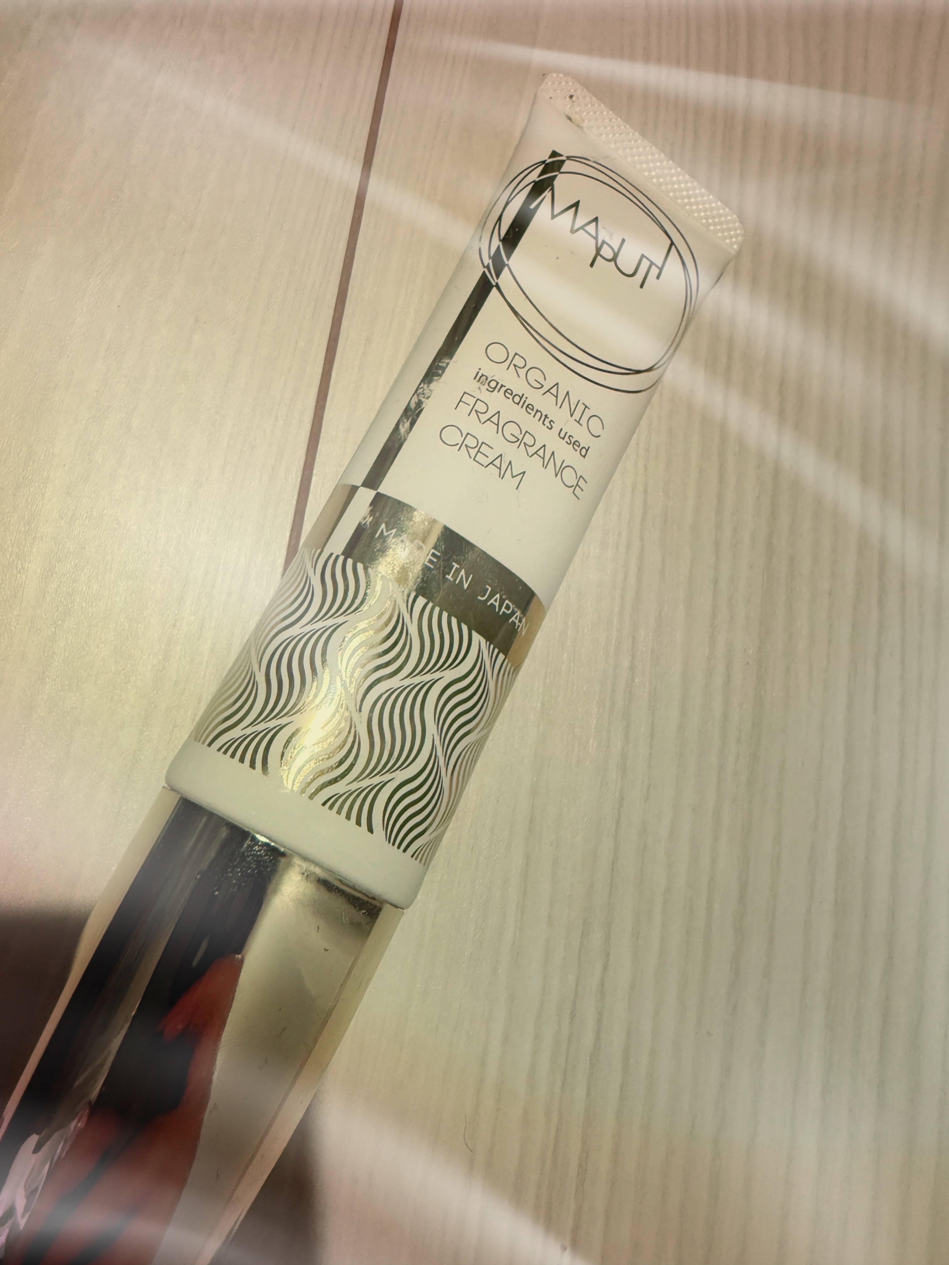 オーガニックフレグランスバストクリーム/MAPUTI/バストケア・ヒップケアを使ったクチコミ（1枚目）