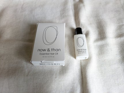 ナウアンドダン エッセンシャルヘアオイル/now & than(ナウアンドダン)/ヘアオイルを使ったクチコミ(1枚目)