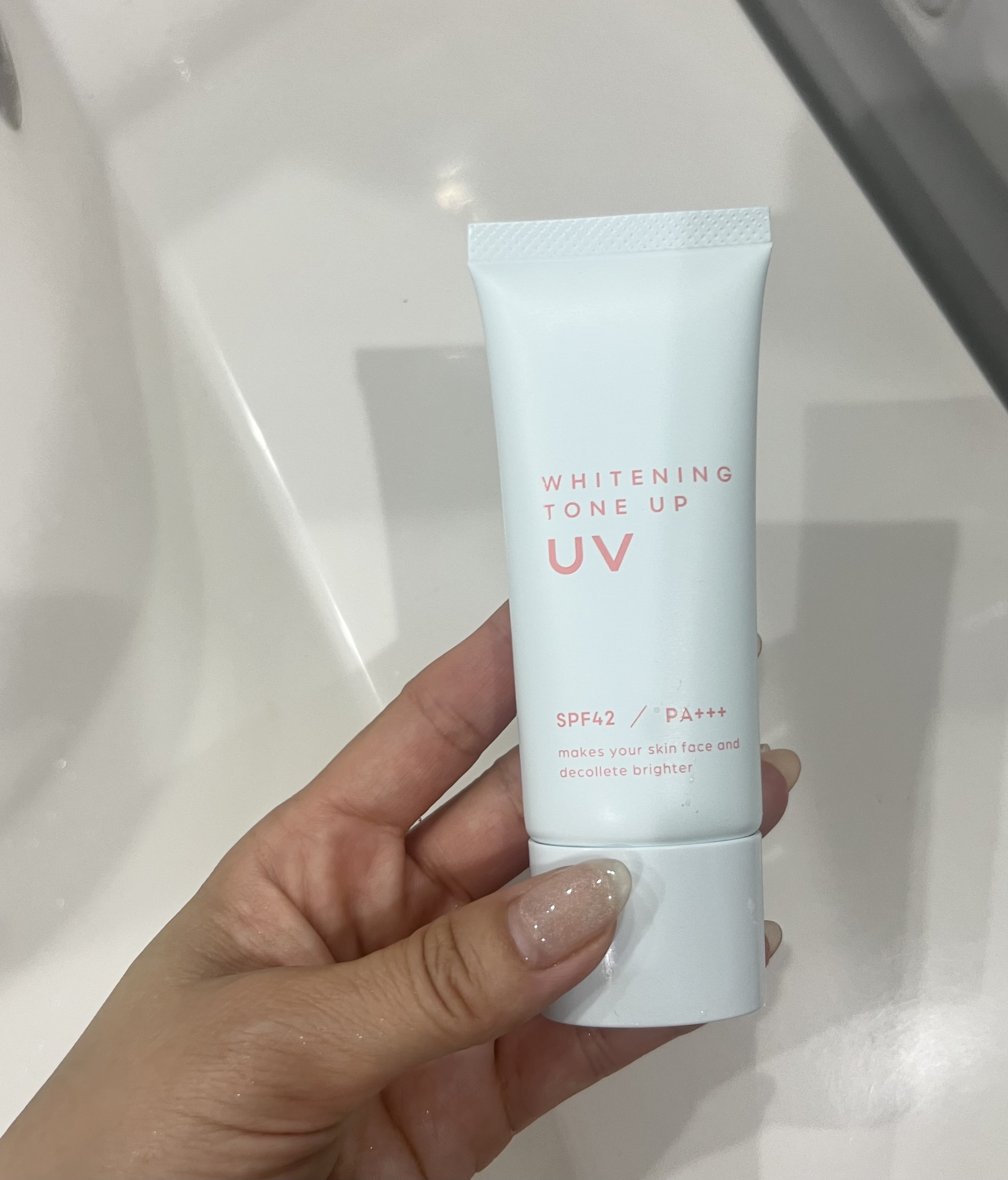 美白トーンアップUV/コージー/日焼け止めミルクを使ったクチコミ（1枚目）
