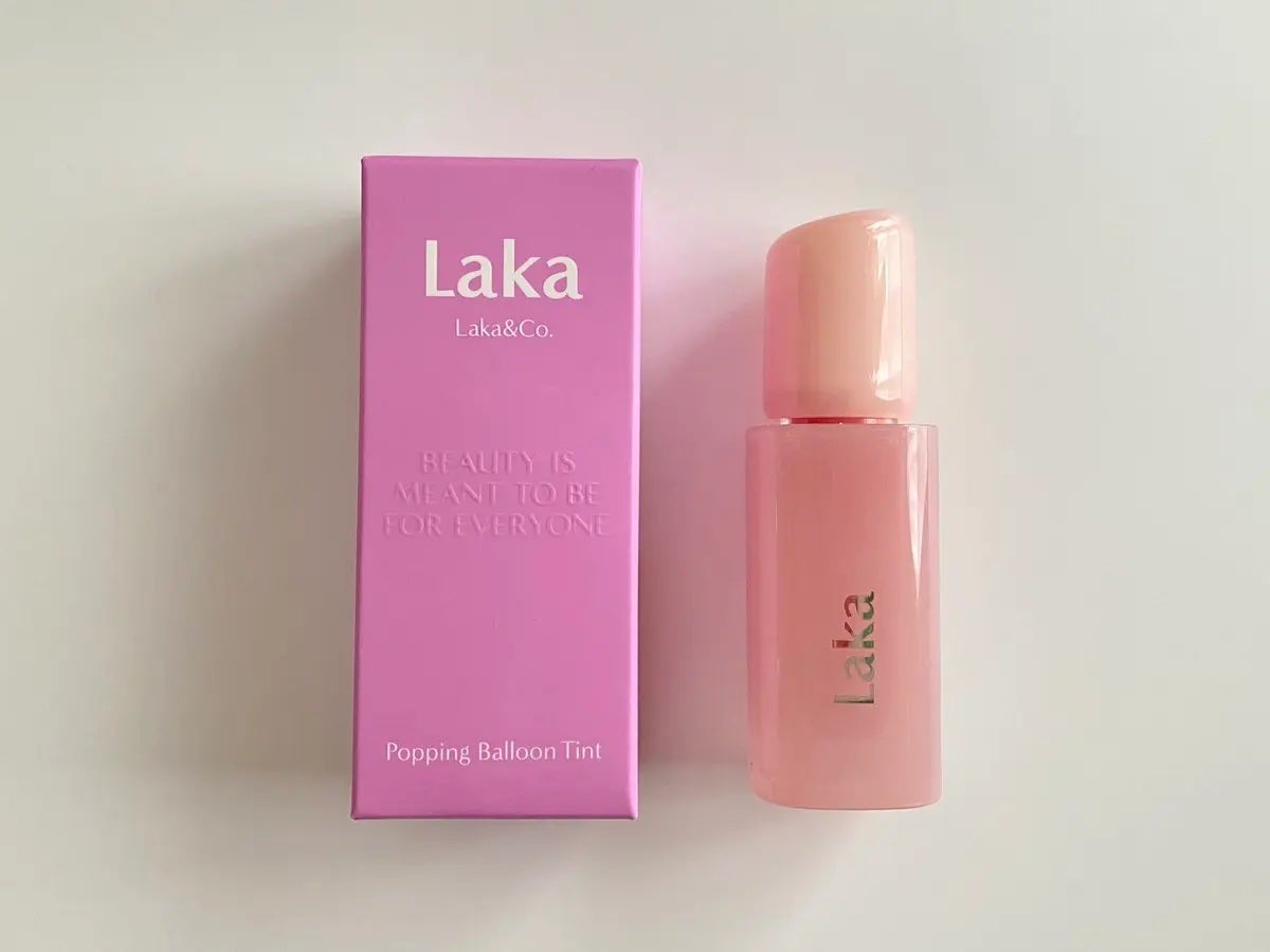 ポッピングバルーンティント/Laka/リップティントを使ったクチコミ(1枚目)