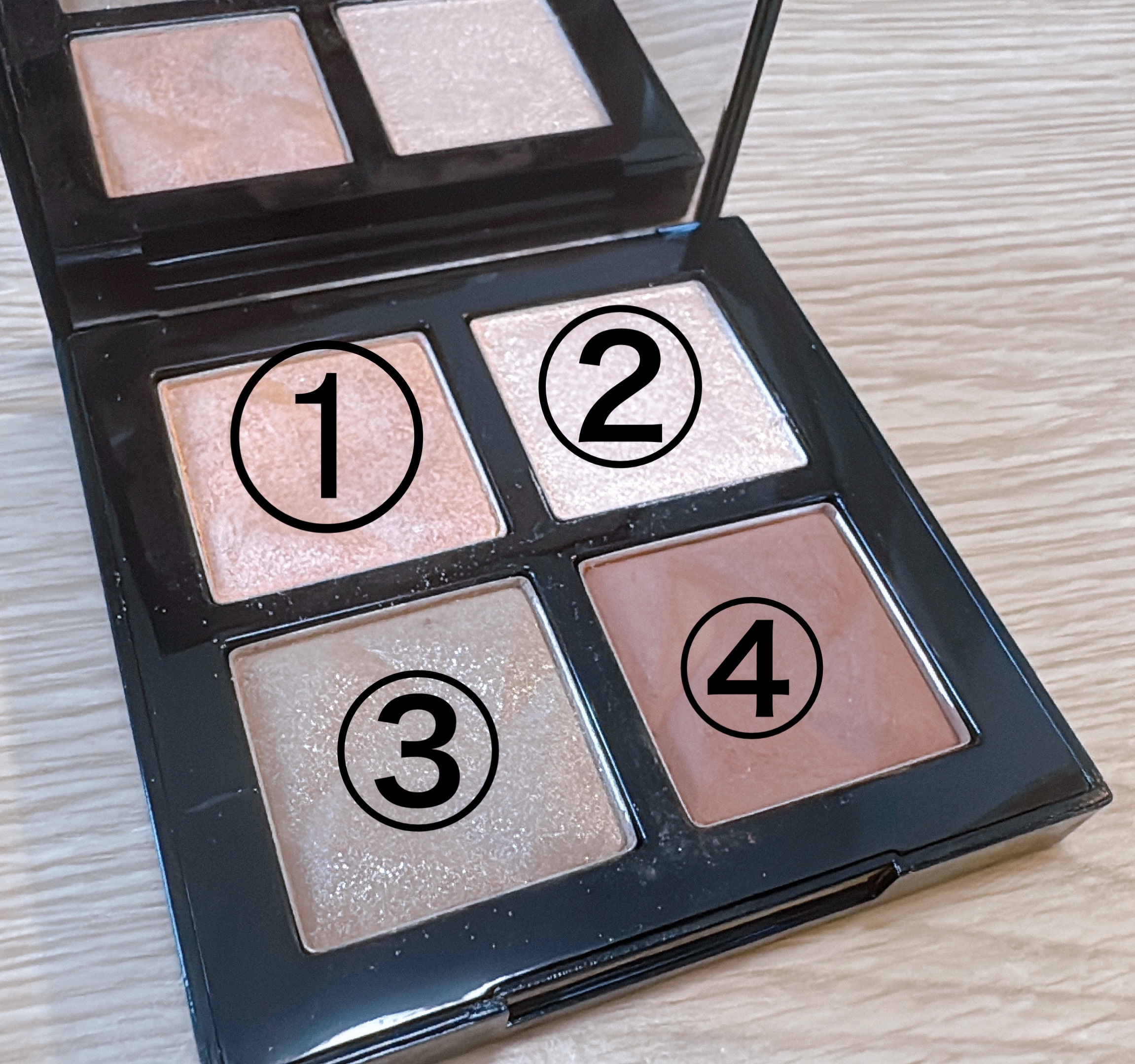 アイスカルプト/shu uemura/アイシャドウパレットを使ったクチコミ（3枚目）