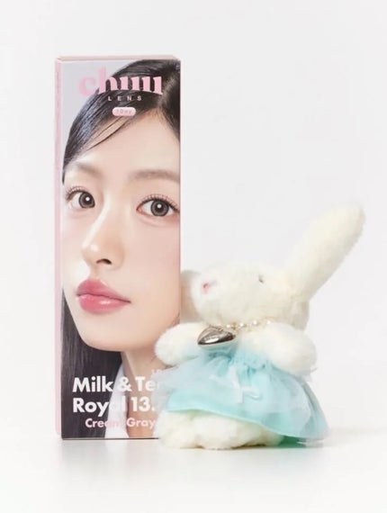 chuuLENS Milk&Tea Royal 1day/chuu LENS/ワンデー(1DAY)カラコンを使ったクチコミ(4枚目)