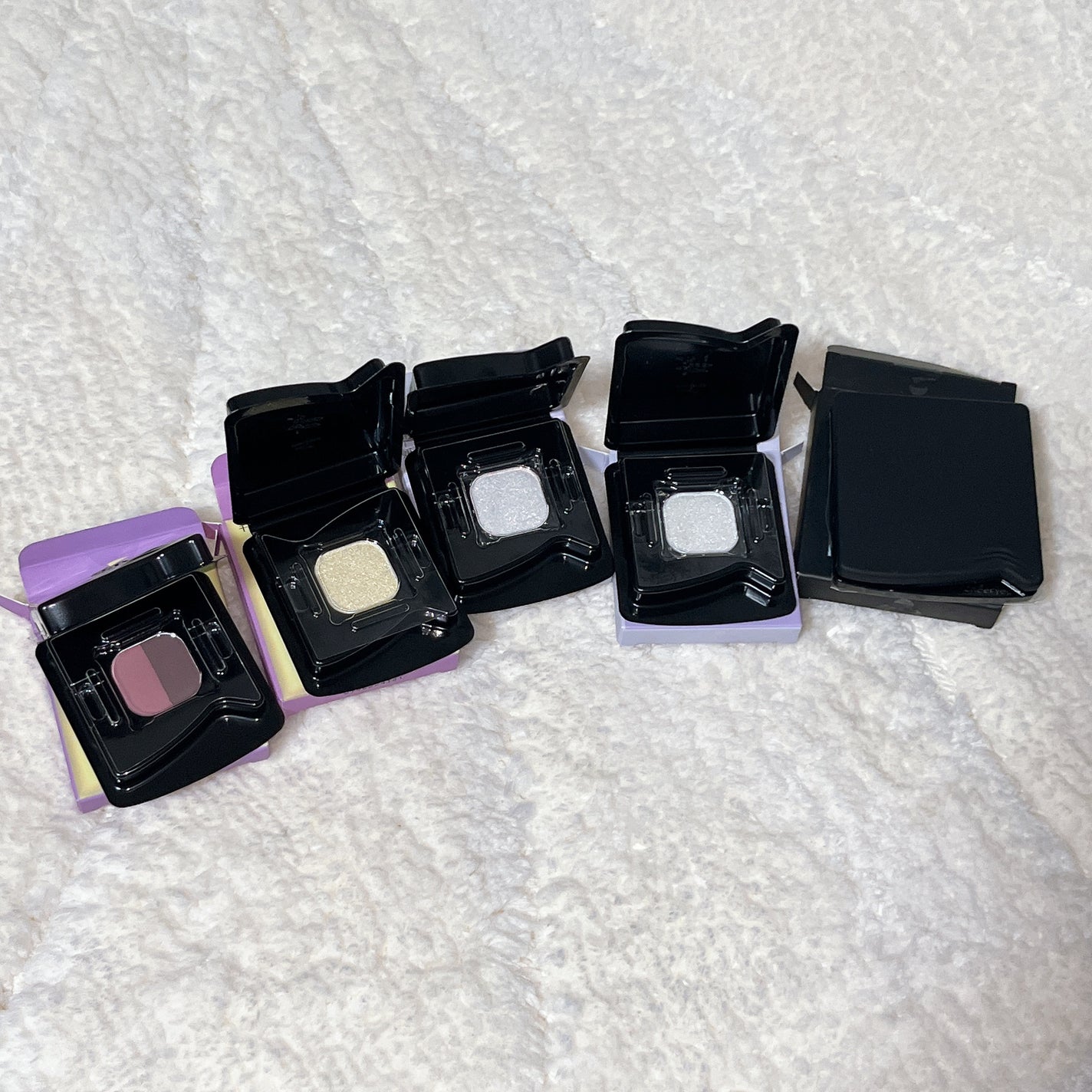 Sサイズアイシャドウブロック マグネット式カスタムパレット/CHEERYEP/単色アイシャドウを使ったクチコミ(4枚目)