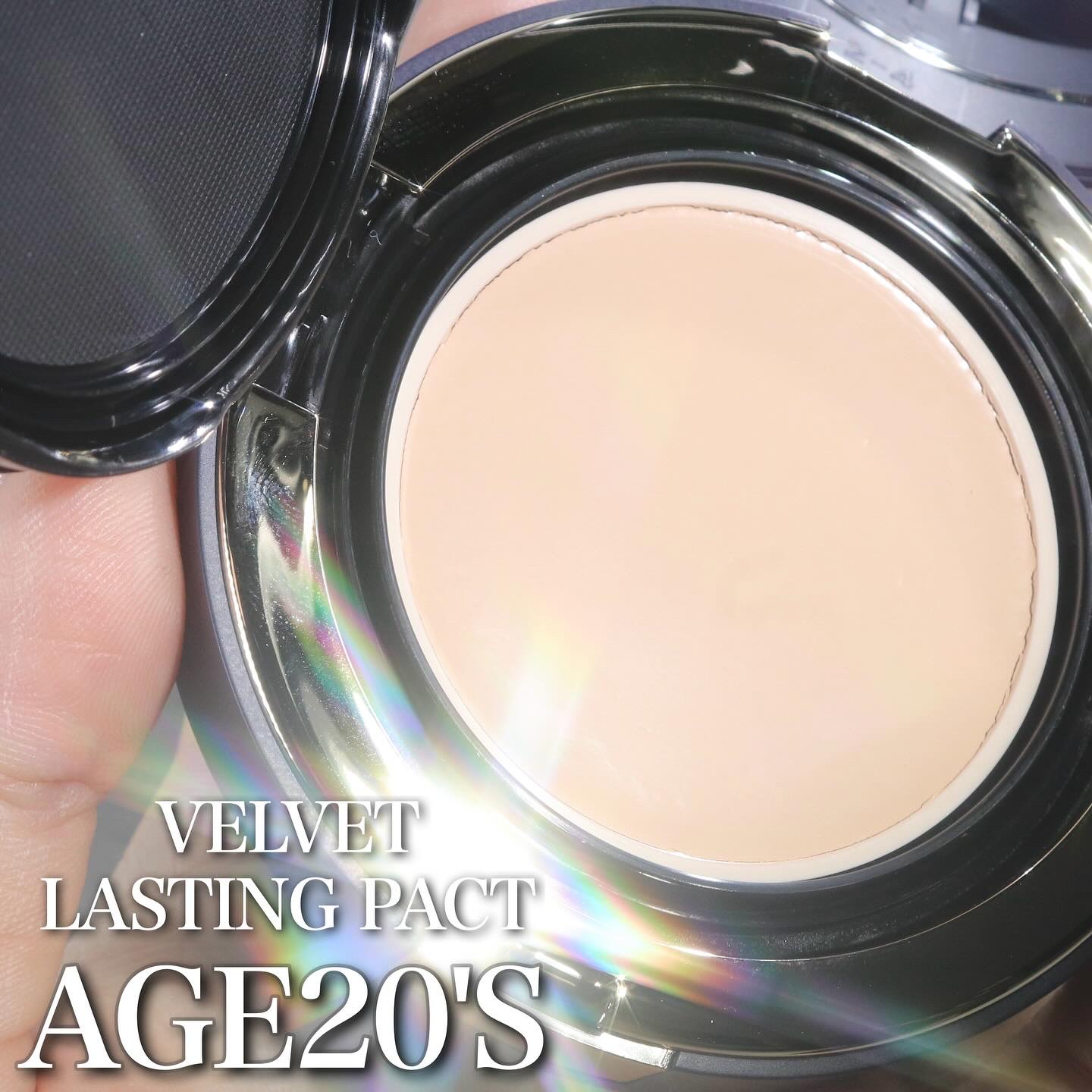 ヴェルヴェットラスティングパクト/AGE20’s/その他ファンデーションを使ったクチコミ（3枚目）
