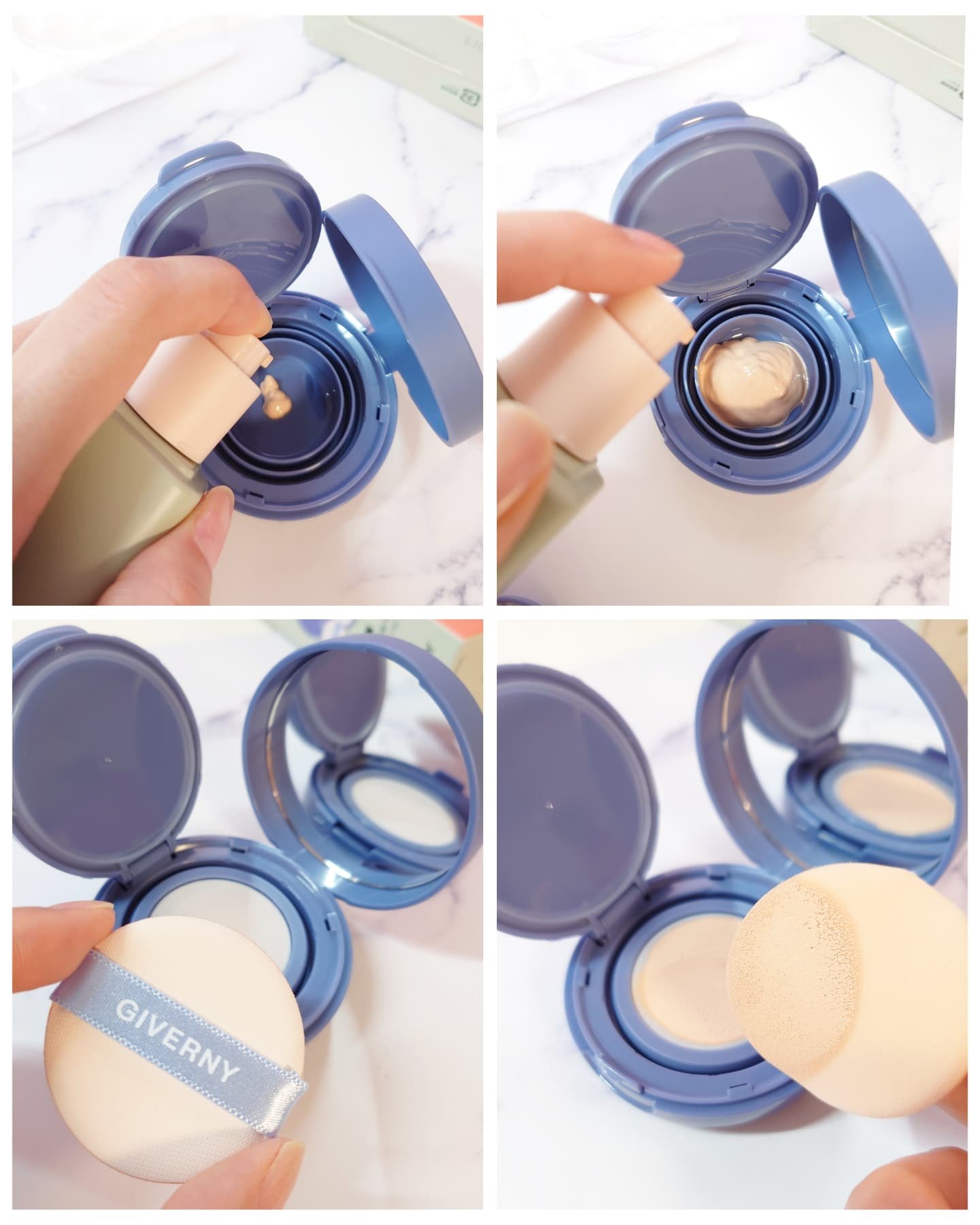 ジヴェルニー 密着カバーファンデーション/GIVERNY/リキッドファンデーションを使ったクチコミ（3枚目）