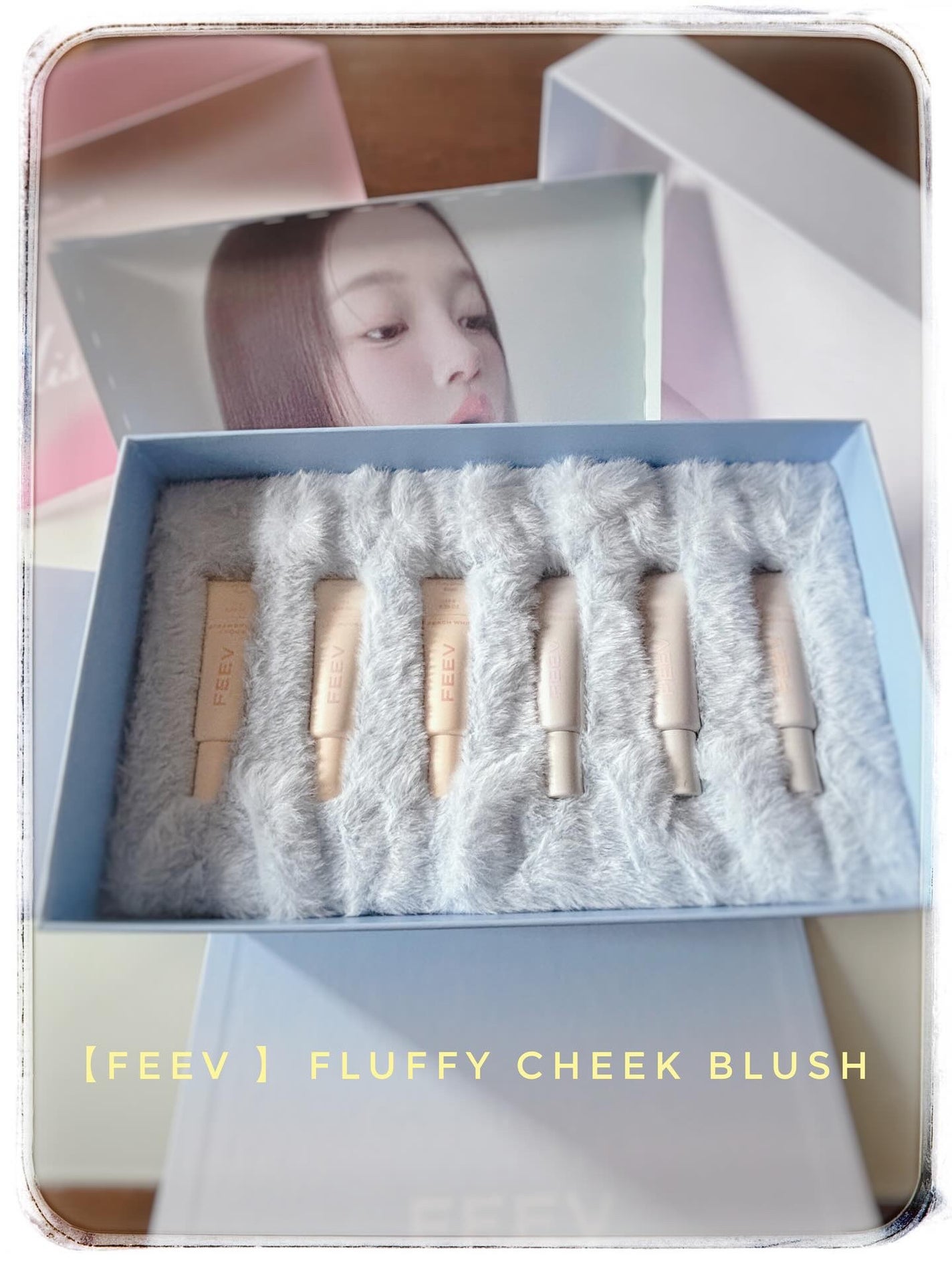 フラッフィーチークブラッシュ/FEEV/リキッドチークを使ったクチコミ(1枚目)
