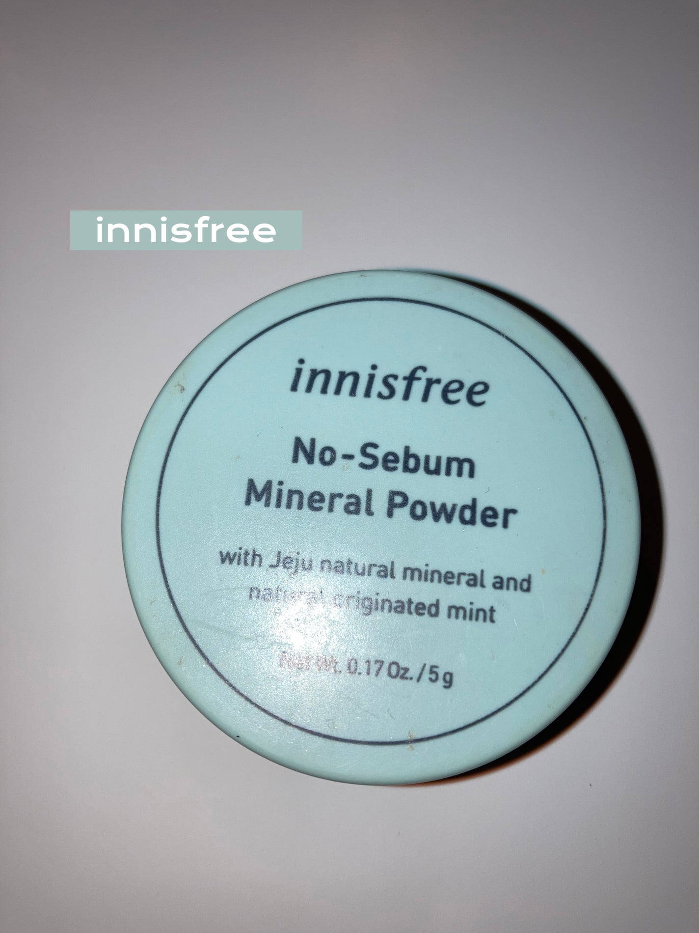 ノーセバム ミネラルパウダー N/innisfree/ルースパウダーを使ったクチコミ(1枚目)