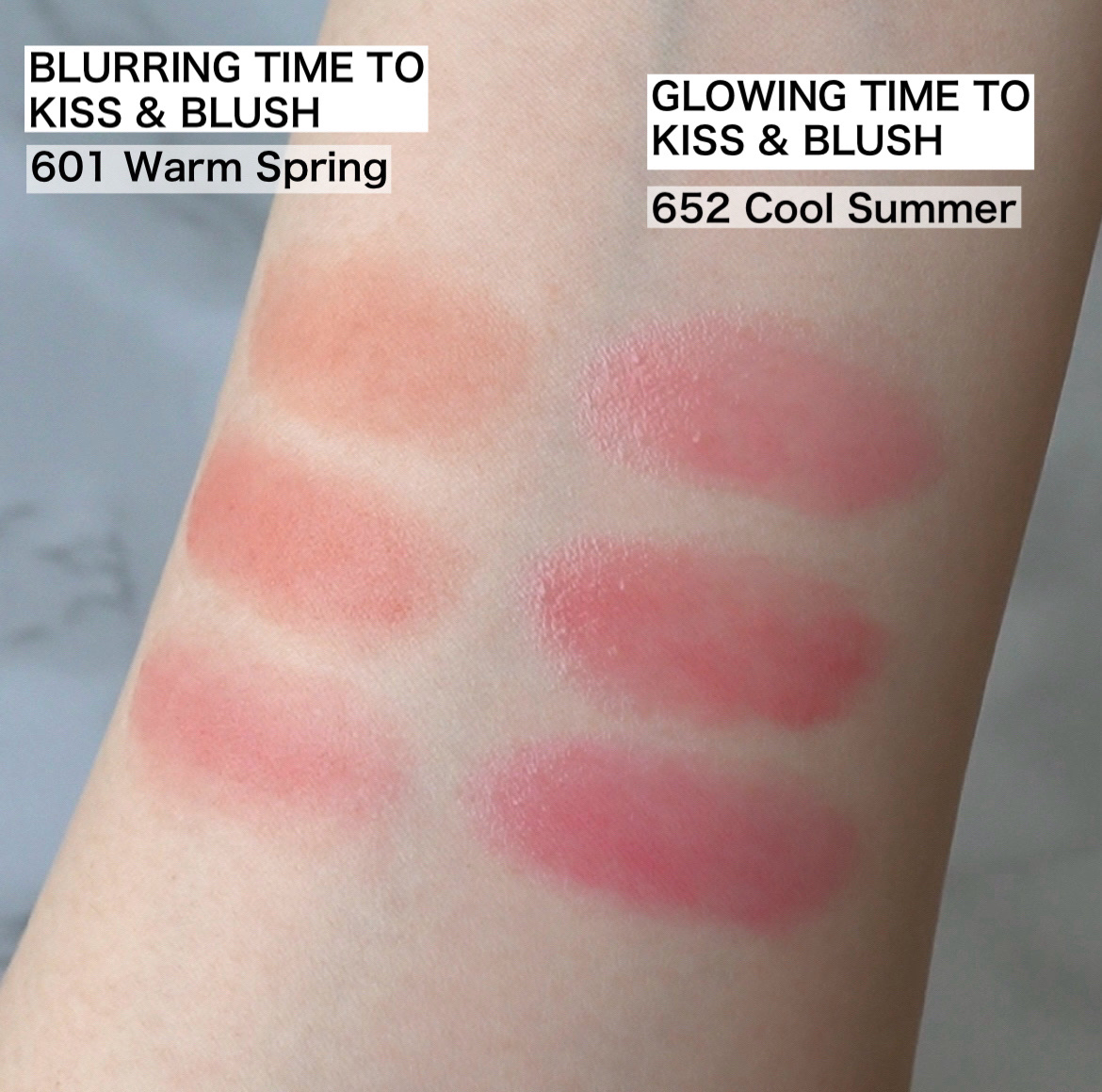 グローイングタイムトゥーキスアンドブラッシュ/Dinto/口紅を使ったクチコミ（2枚目）