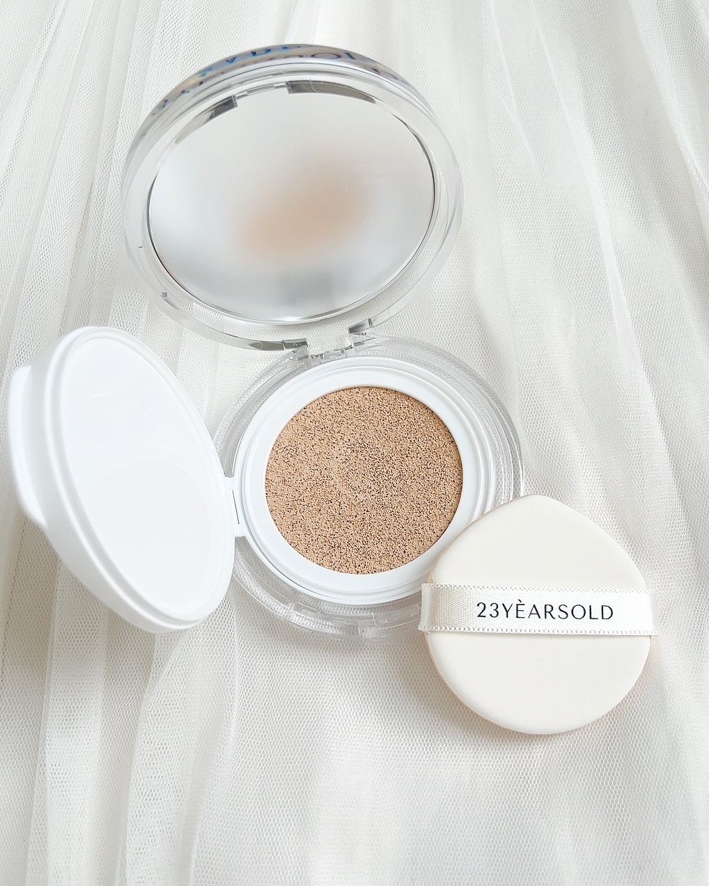 ハートリーフシーンカバークッション/23years old/クッションファンデーションを使ったクチコミ（2枚目）