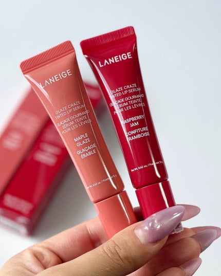 グレイズ ティントリップセラム/LANEIGE/リップ美容液を使ったクチコミ(5枚目)