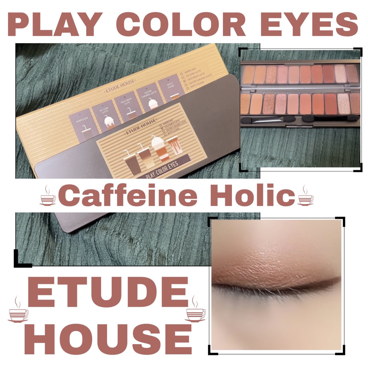 プレイカラー アイシャドウ/ETUDE/アイシャドウパレットを使ったクチコミ（1枚目）