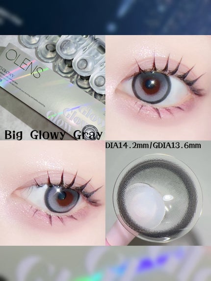 Big Glowy 1day/OLENS/ワンデー(1DAY)カラコンを使ったクチコミ(4枚目)