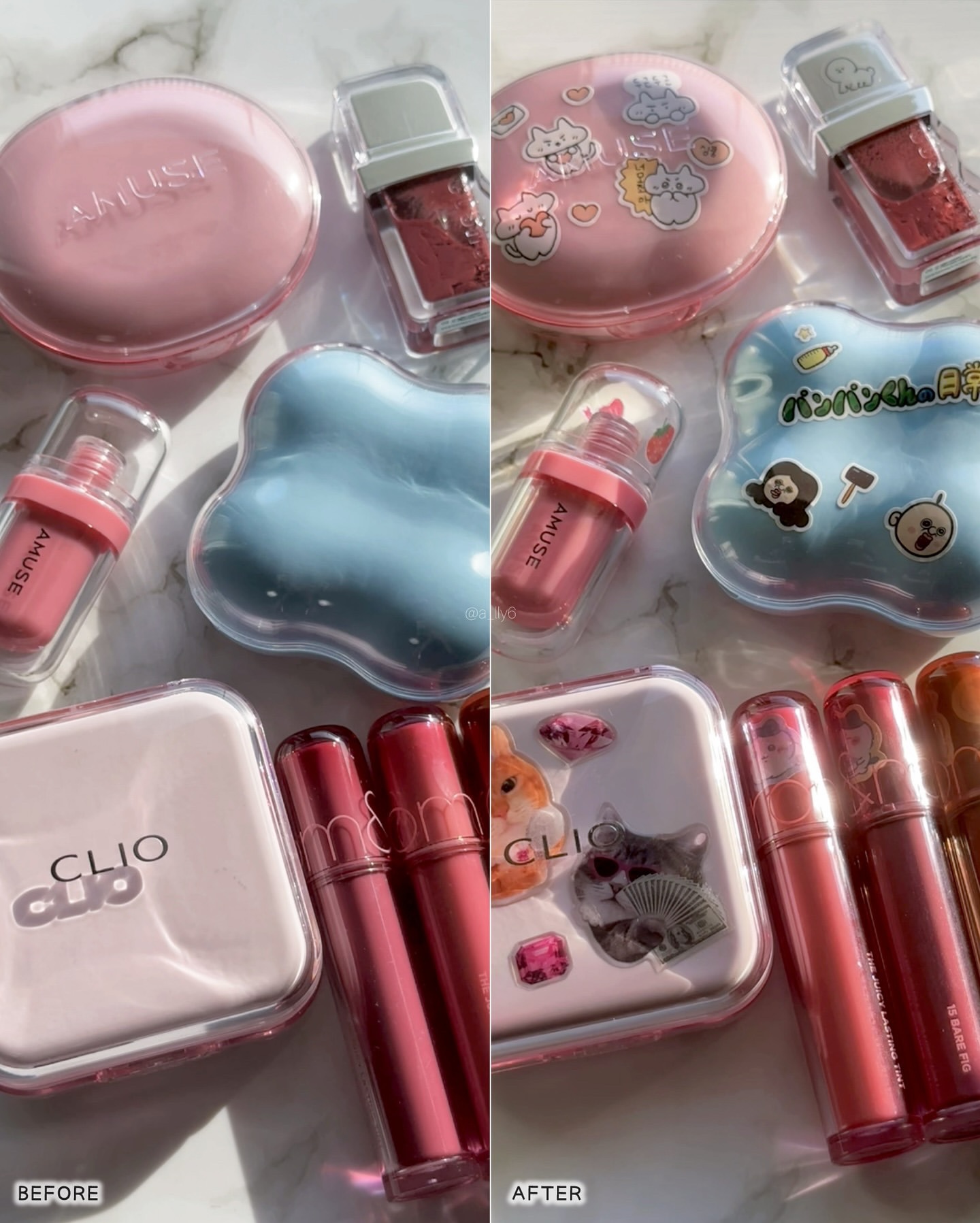 ジェルフィットティント/AMUSE/リップティントを使ったクチコミ（2枚目）