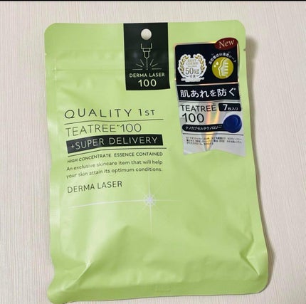 ダーマレーザー スーパーTEATREE100マスク/クオリティファースト/シートマスク・パックを使ったクチコミ(1枚目)