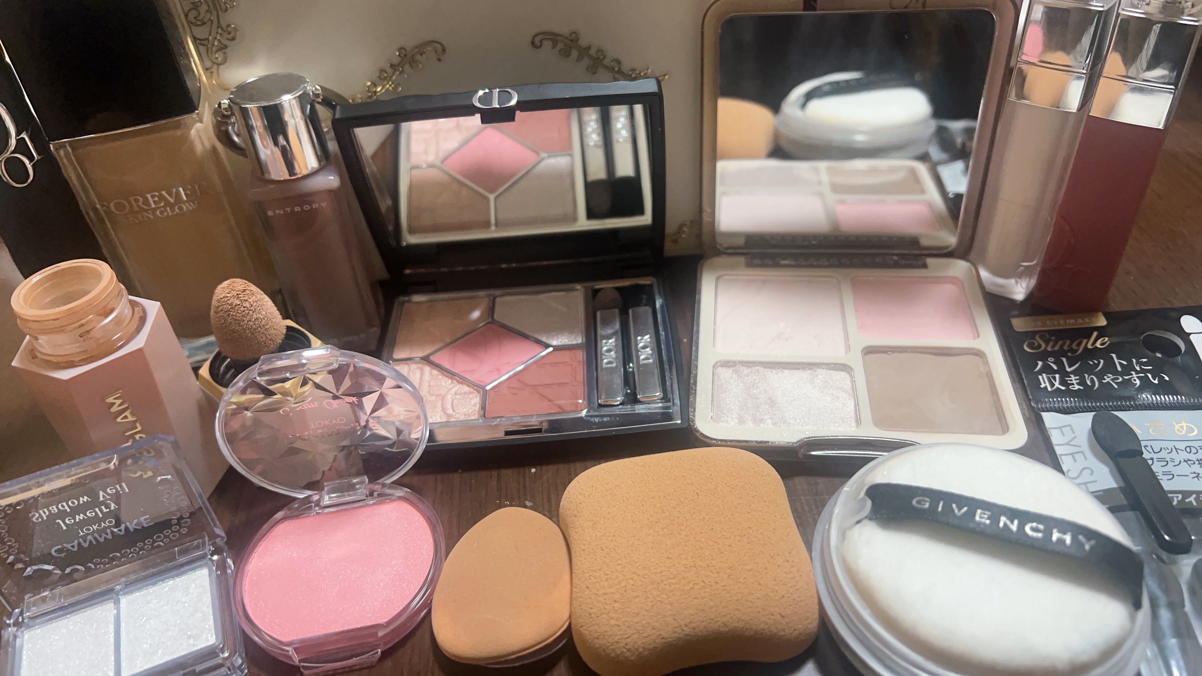 ジュエリーシャドウベール/キャンメイク/アイシャドウパレットを使ったクチコミ（1枚目）