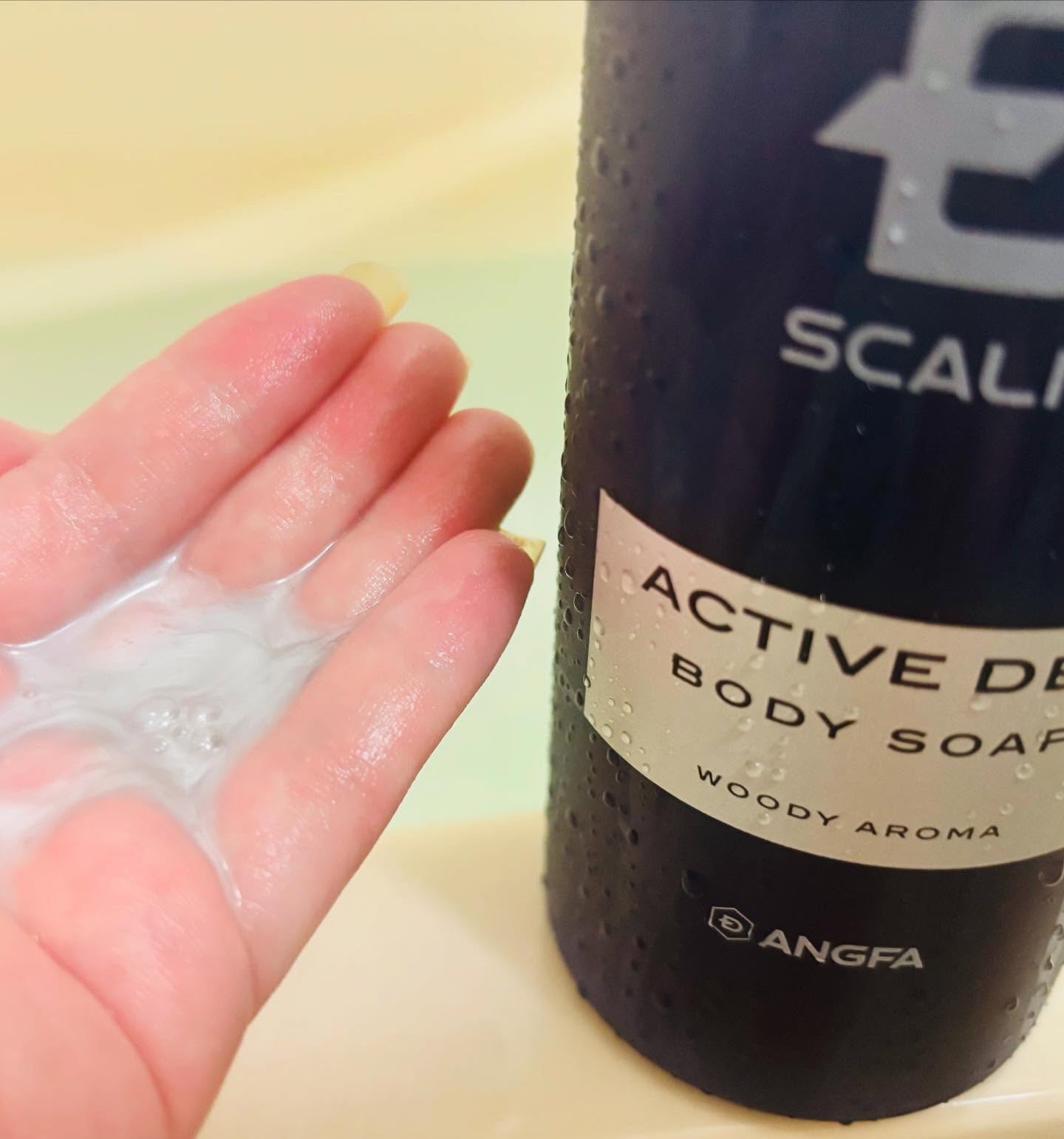 スカルプＤ アクティブデオ ボディソープ/アンファー(スカルプD)/ボディソープを使ったクチコミ（2枚目）