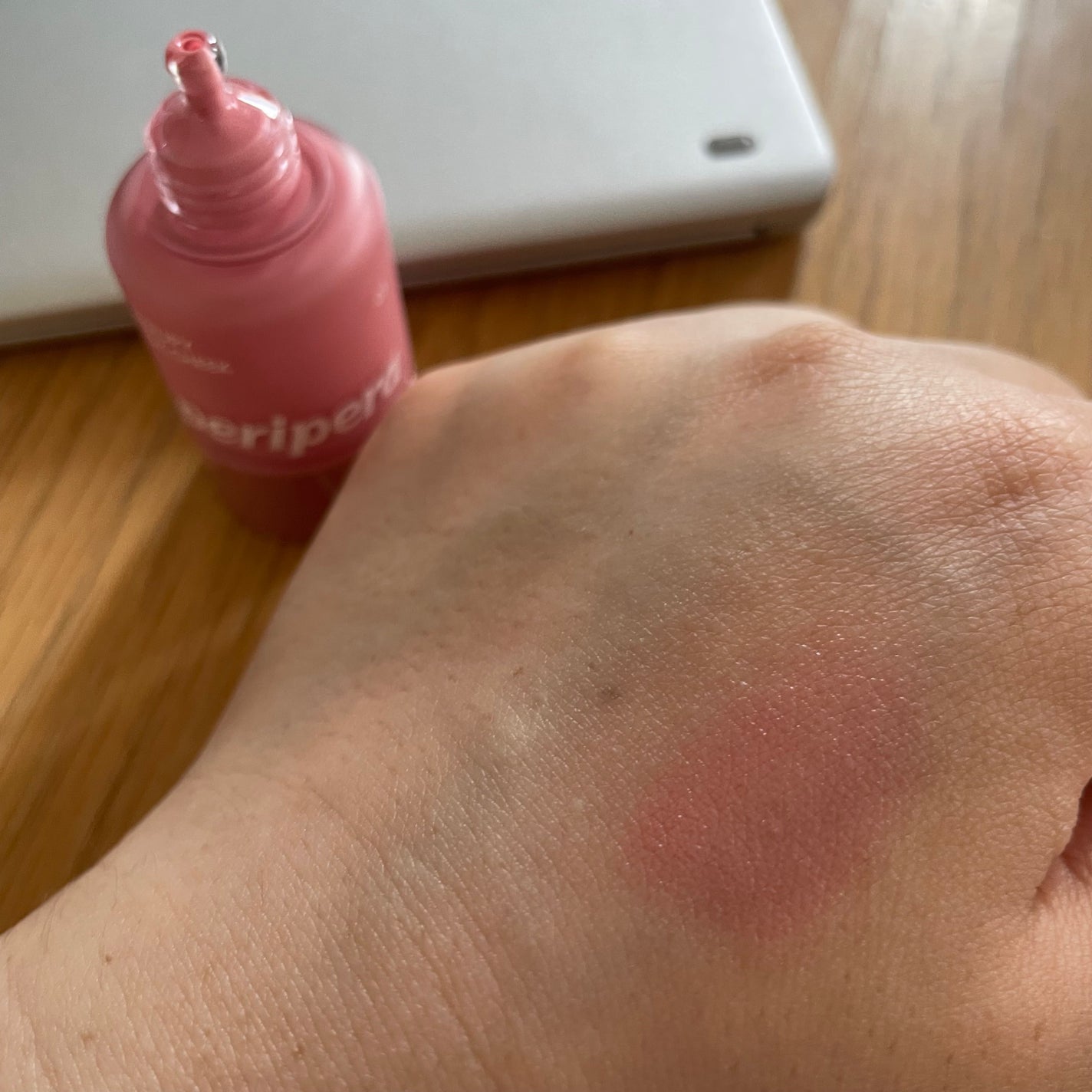 ペリペラ シロッピー トック チーク/PERIPERA/リキッドチークを使ったクチコミ(2枚目)