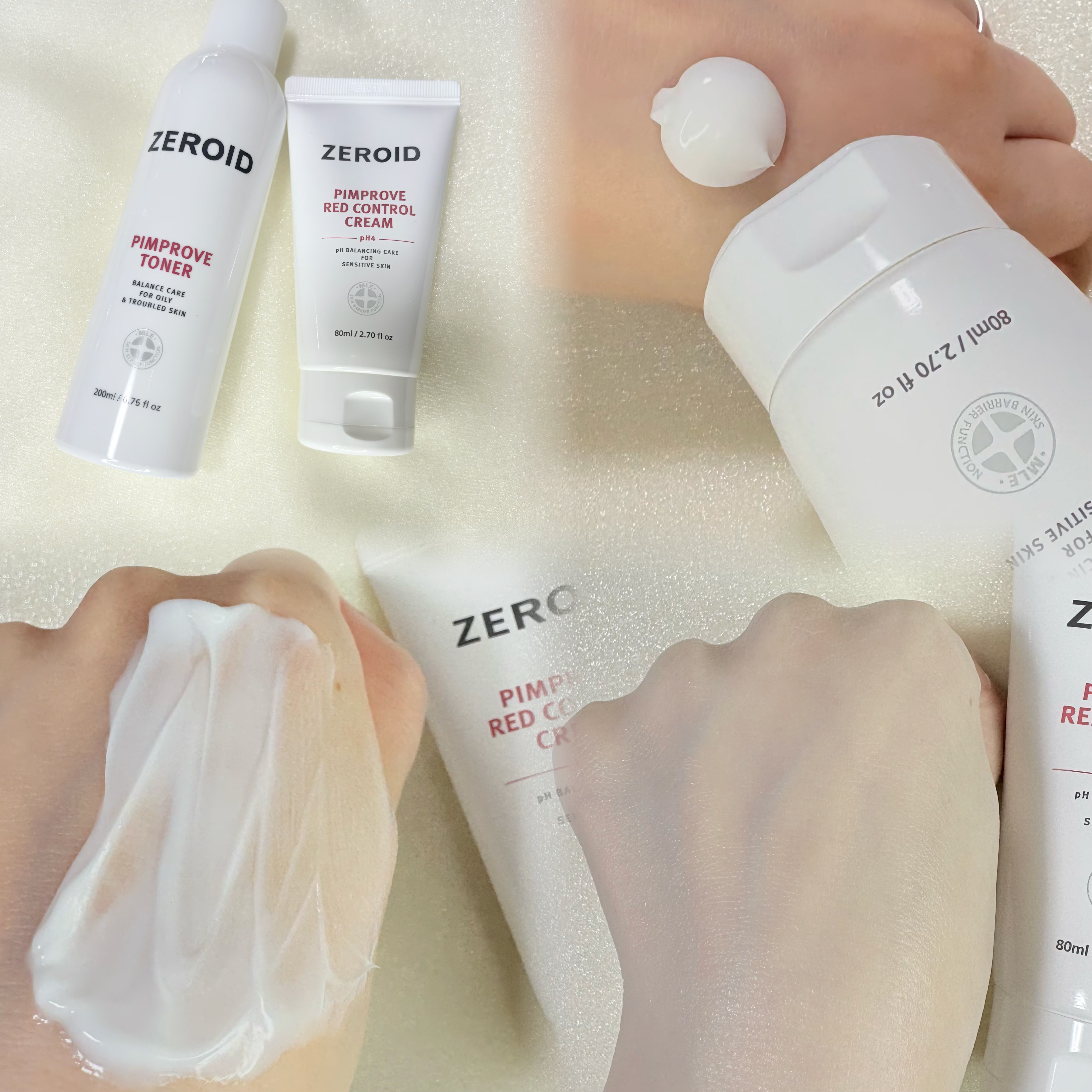 ピンプローブモイスチャーライザー/ZEROID/フェイスクリームを使ったクチコミ（2枚目）