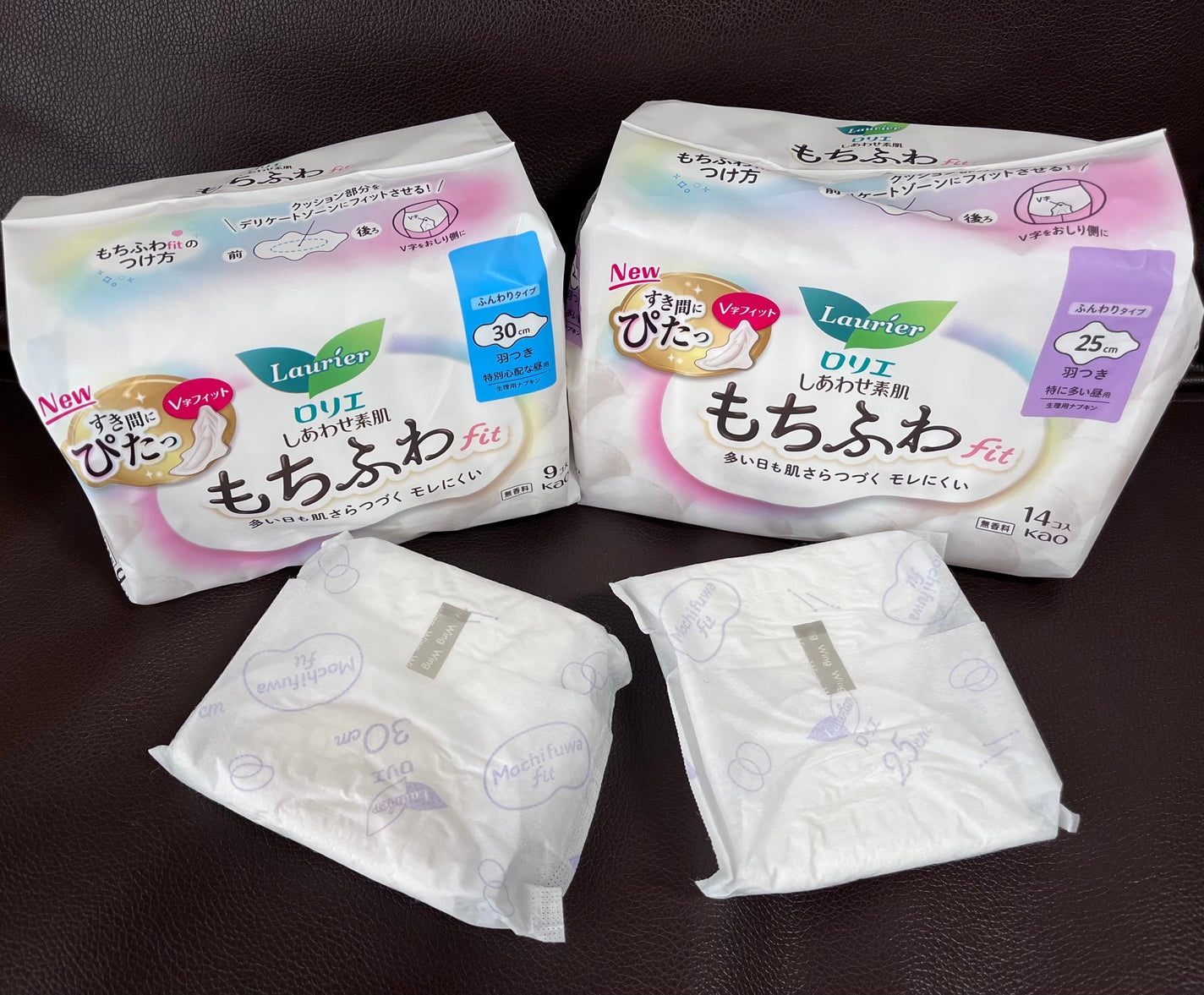 ロリエ もちふわ fit 25cm 羽つき 14コ入 (医薬部外品 )/ロリエ/ナプキンを使ったクチコミ(2枚目)