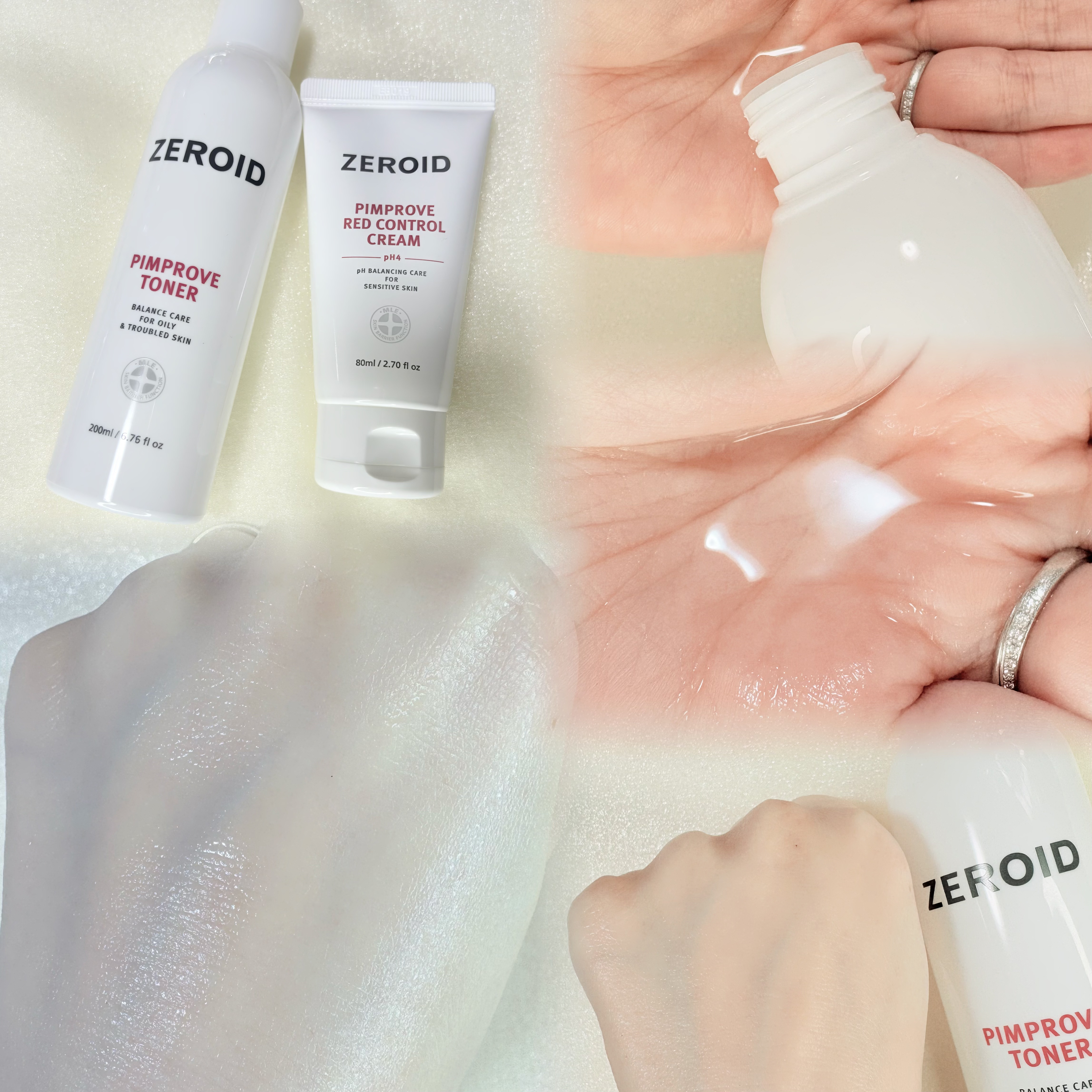 ピンプローブモイスチャーライザー/ZEROID/フェイスクリームを使ったクチコミ（1枚目）