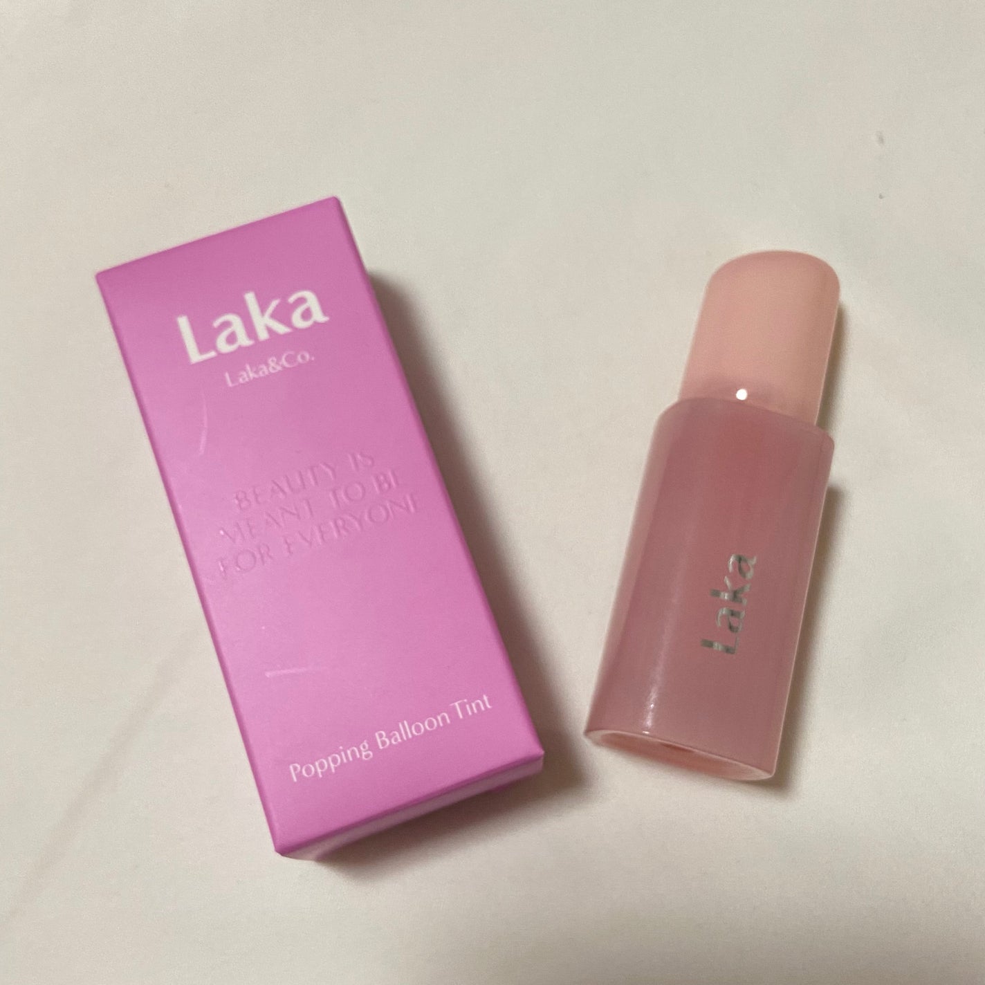 ポッピングバルーンティント/Laka/リップティントを使ったクチコミ(1枚目)