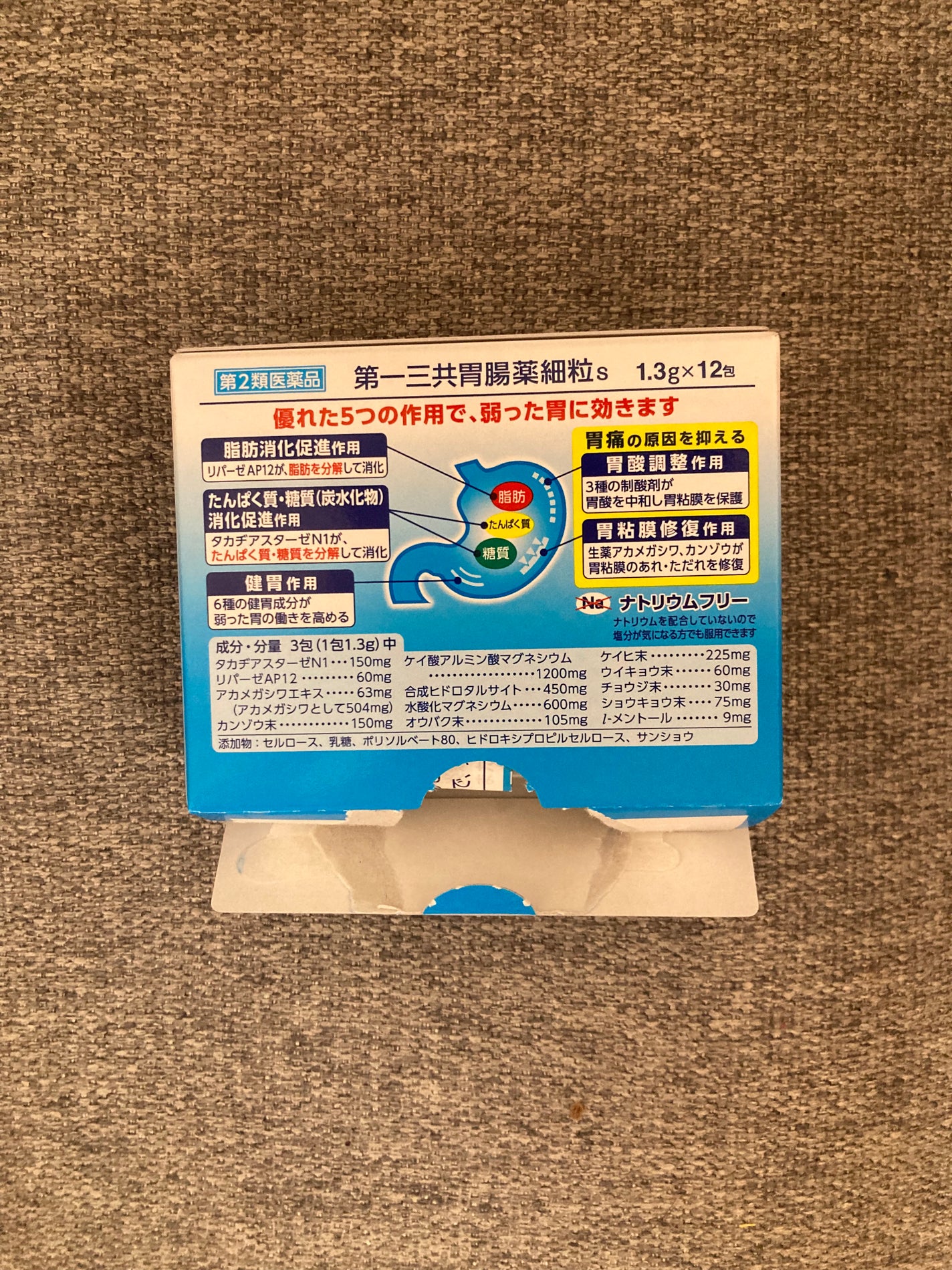 第一三共胃腸薬(細粒)(医薬品)/第一三共ヘルスケア/その他を使ったクチコミ(2枚目)
