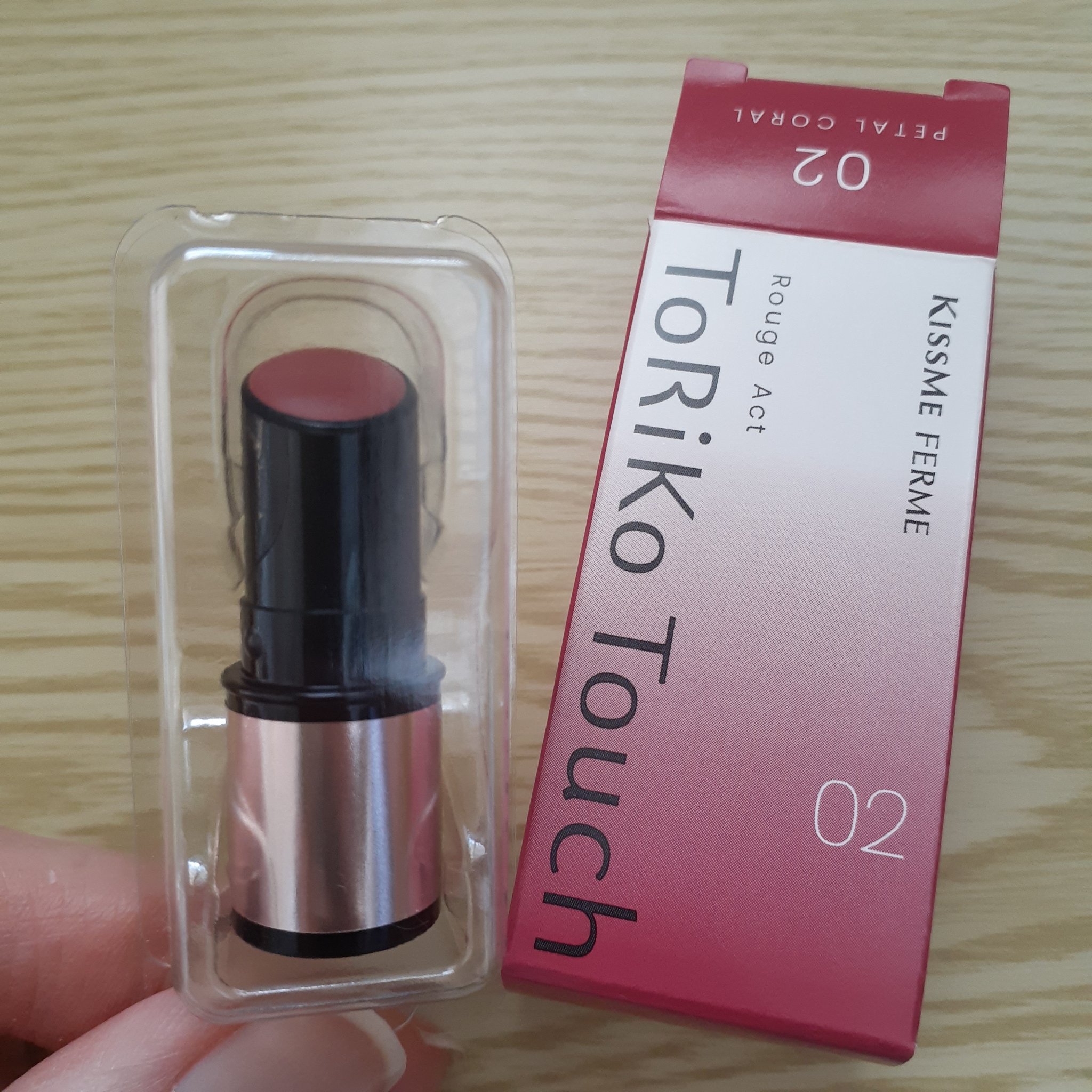 キスミー　フェルム　ルージュアクト/キスミー フェルム/口紅を使ったクチコミ（2枚目）