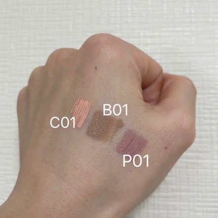 インスパイアスキニーブロウカラ/mude/眉マスカラを使ったクチコミ(2枚目)