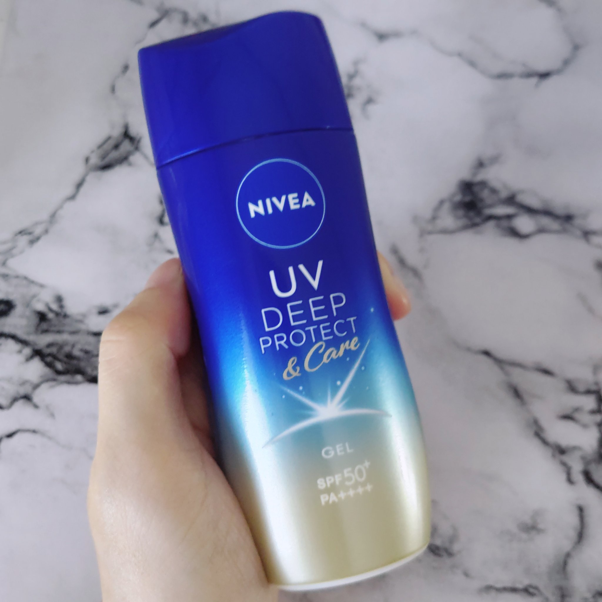 ニベアUV ディープ プロテクト＆ケア ジェル/ニベア/日焼け止めジェルを使ったクチコミ（2枚目）