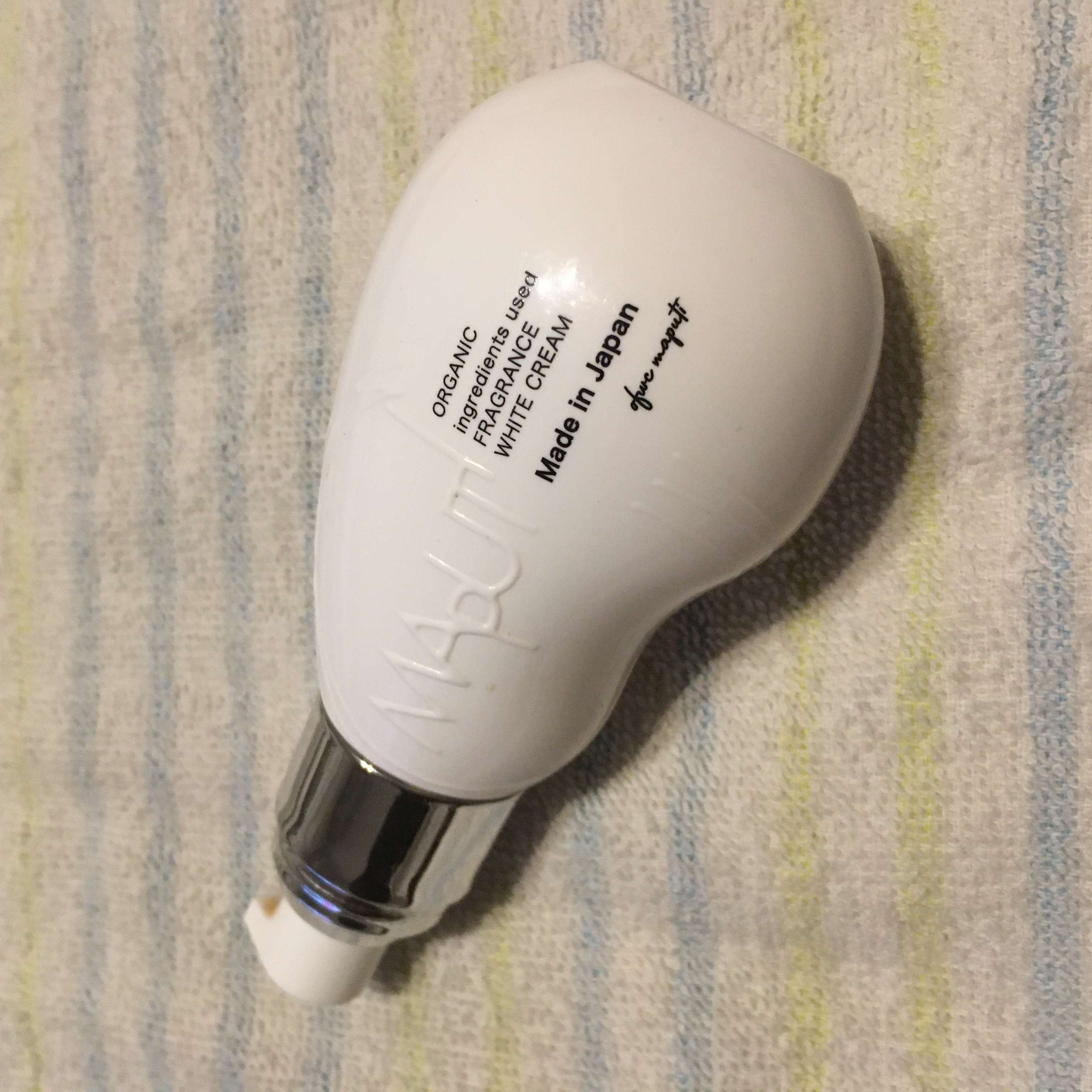 オーガニックフレグランスホワイトクリーム/MAPUTI/デリケートゾーンケアを使ったクチコミ（1枚目）