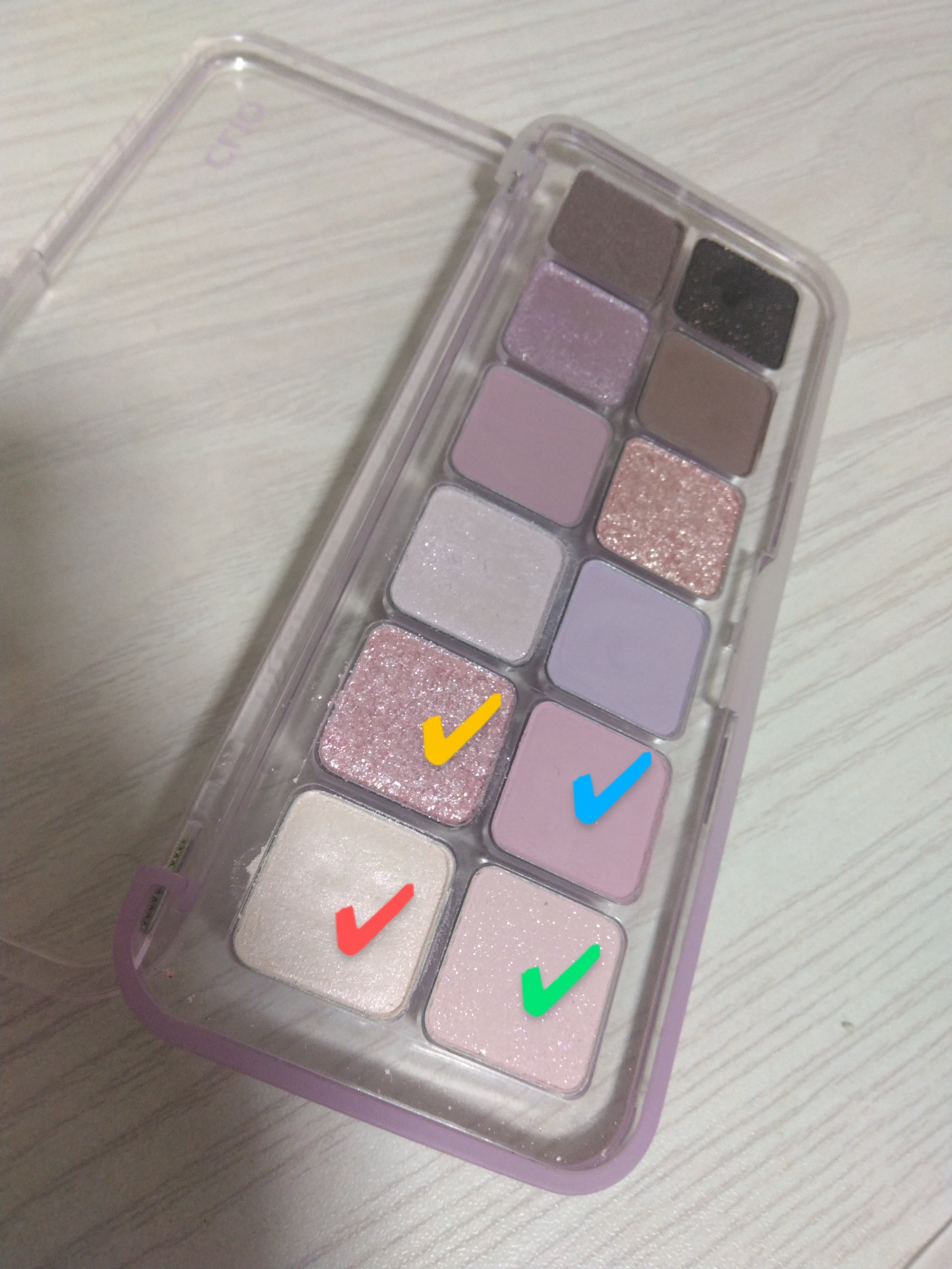 プロ アイ パレット エアー/CLIO/アイシャドウパレットを使ったクチコミ（3枚目）