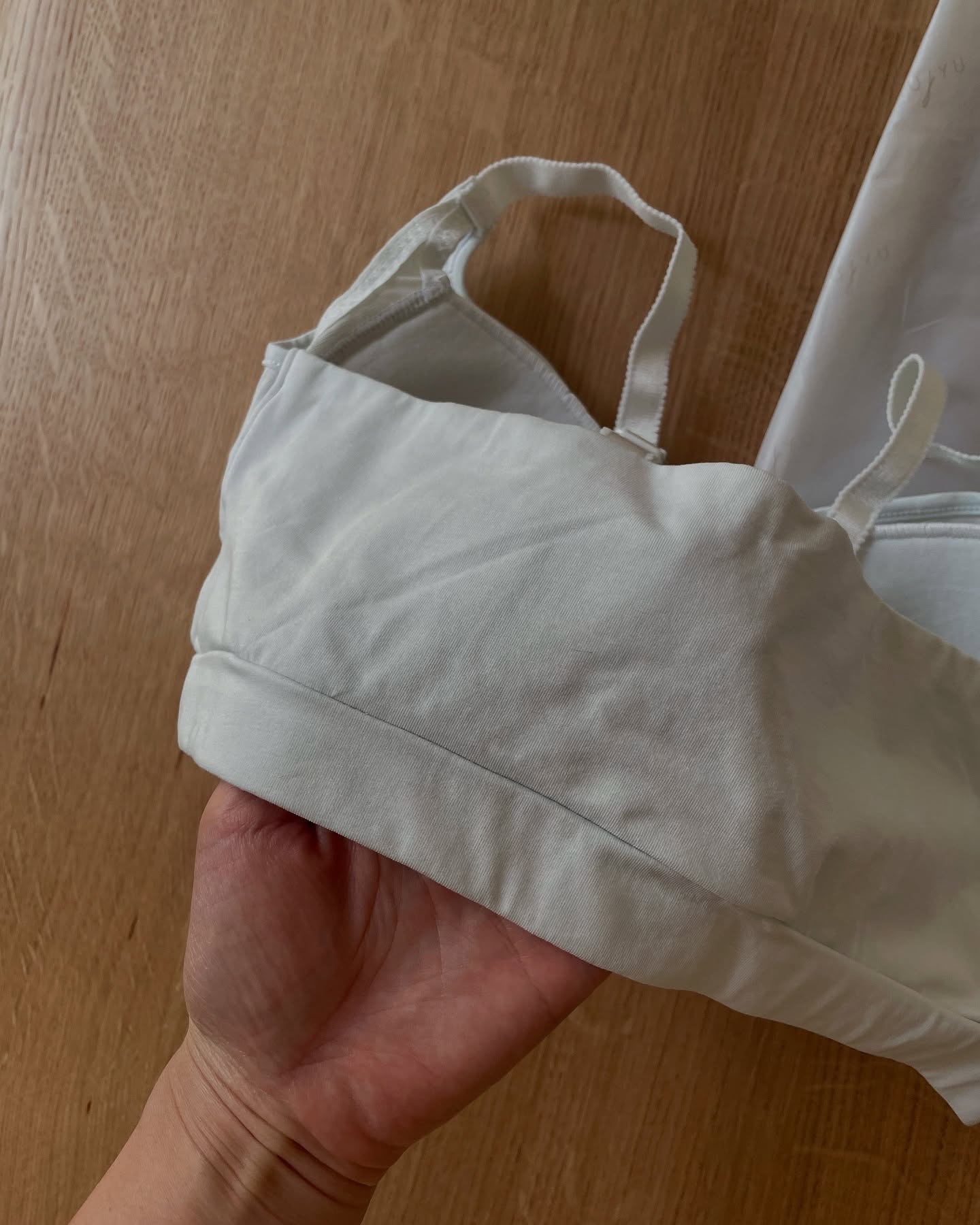 ノンワイヤーブラ/MUJYU BASIC/その他を使ったクチコミ（3枚目）