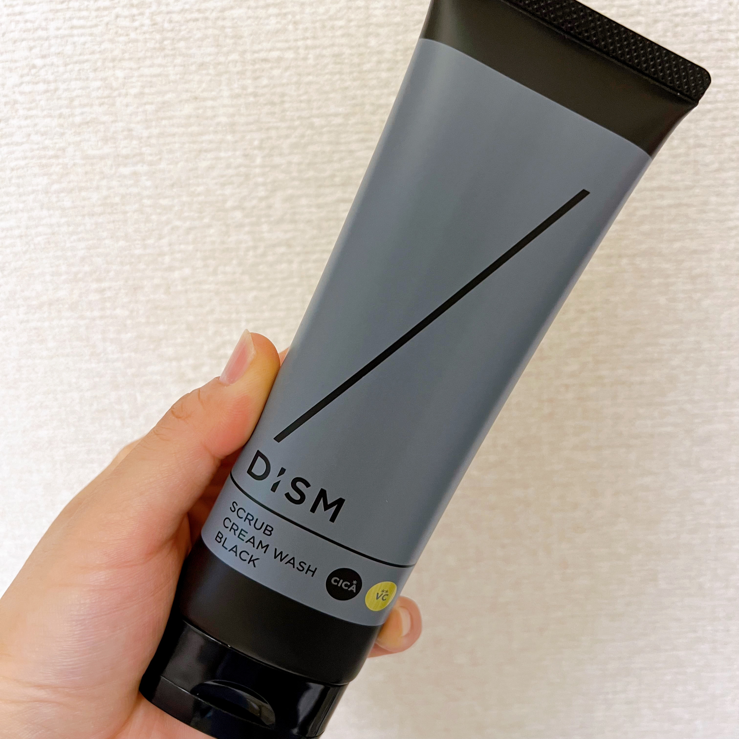 ディズム　スクラブクリームウォッシュ ブラック/DISM/洗顔フォームを使ったクチコミ（1枚目）