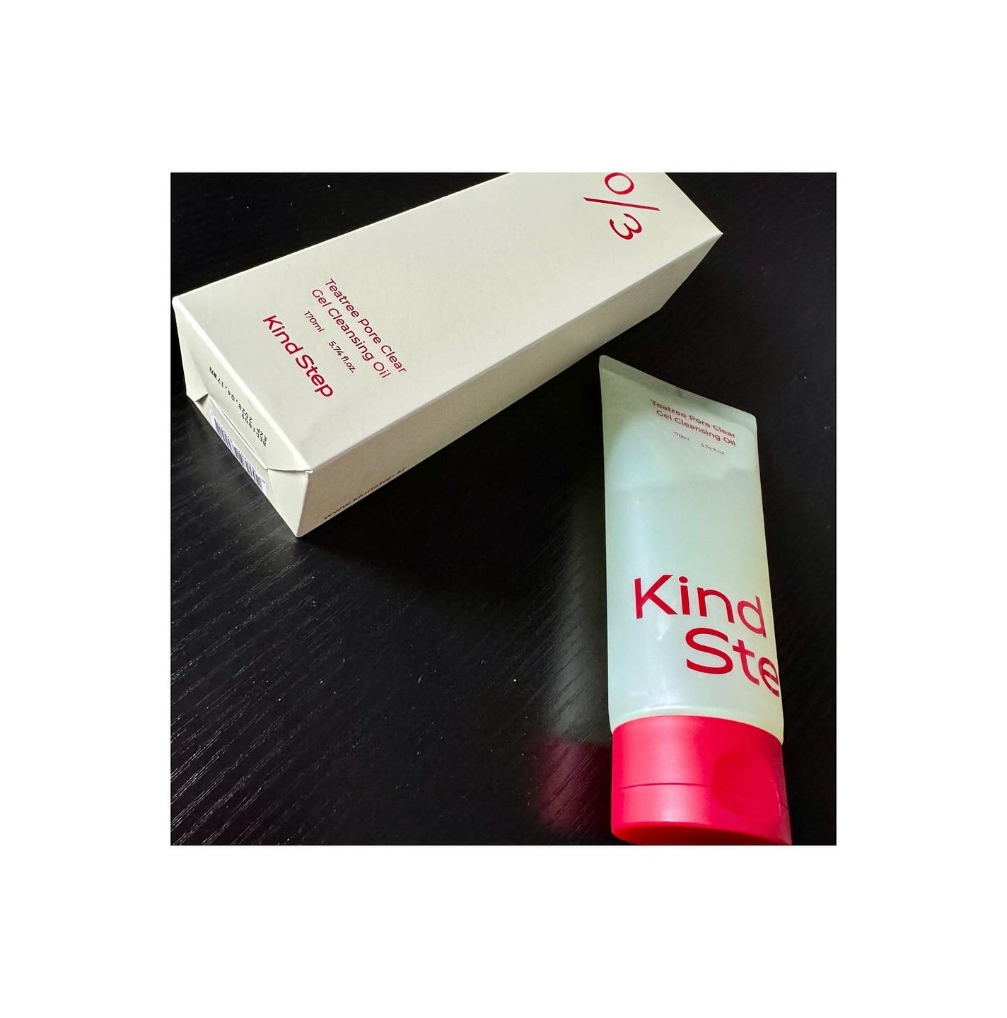 ティーツリージェルクレンジングオイル/KindStep/クレンジングジェルを使ったクチコミ(1枚目)