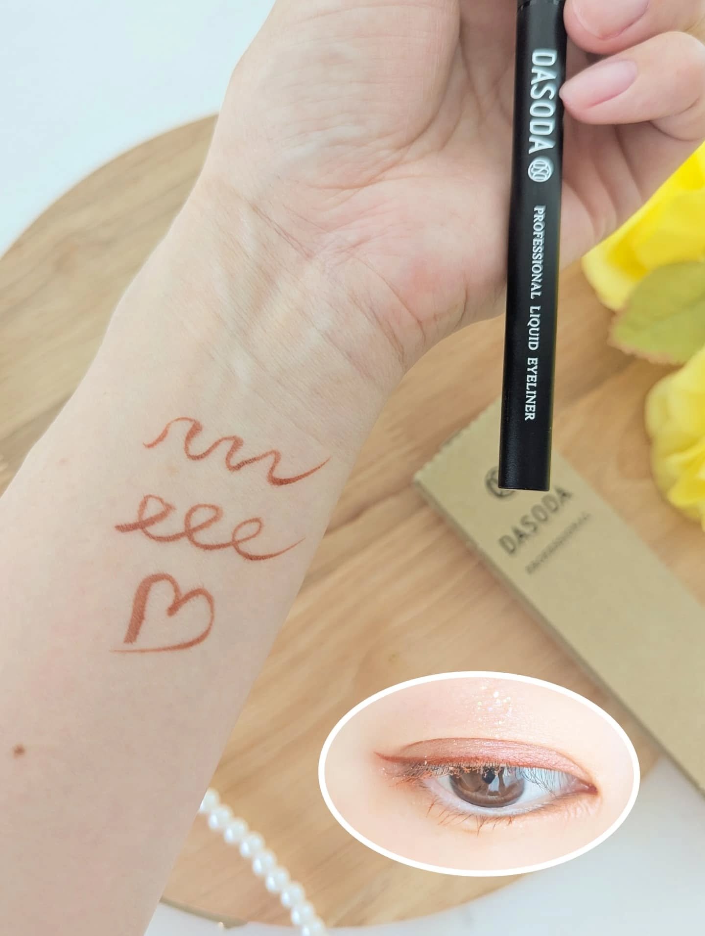 ダソダ プロフェッショナル リキッドアイライナー/DASODA/リキッドアイライナーを使ったクチコミ（3枚目）
