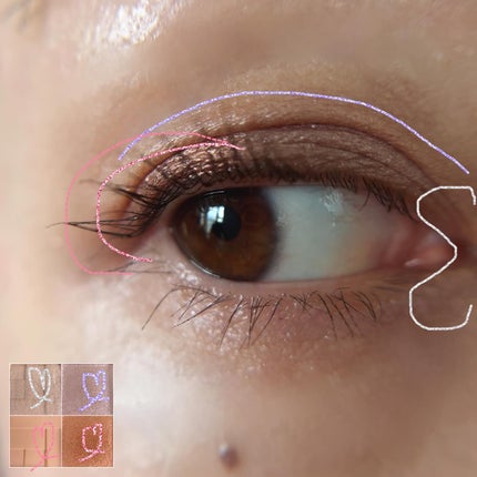 アイスカルプト/shu uemura/アイシャドウパレットを使ったクチコミ(7枚目)