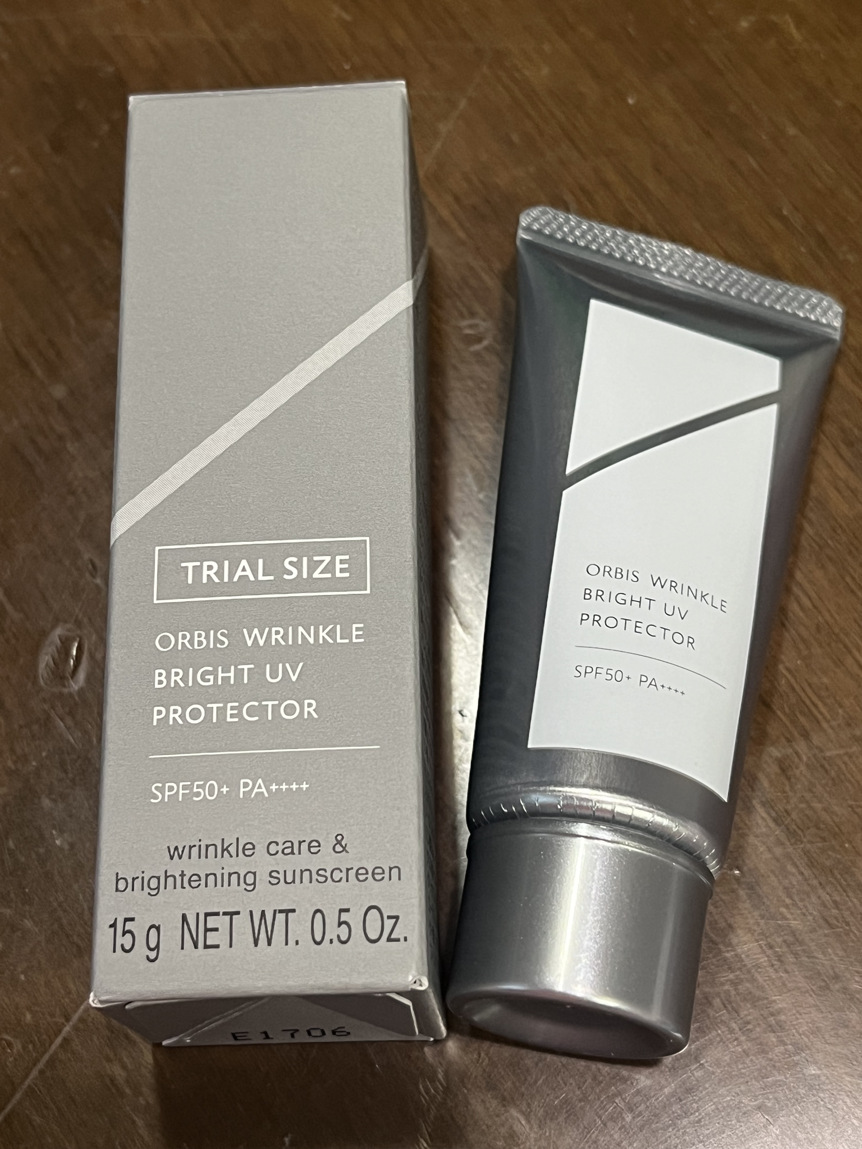 オルビス リンクルブライトＵＶプロテクター トライアルサイズ15g/オルビス/日焼け止めクリームを使ったクチコミ（1枚目）