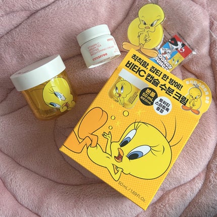 ビタC グリーンティーエンザイム ブライト クリーム/innisfree/フェイスクリームを使ったクチコミ(6枚目)