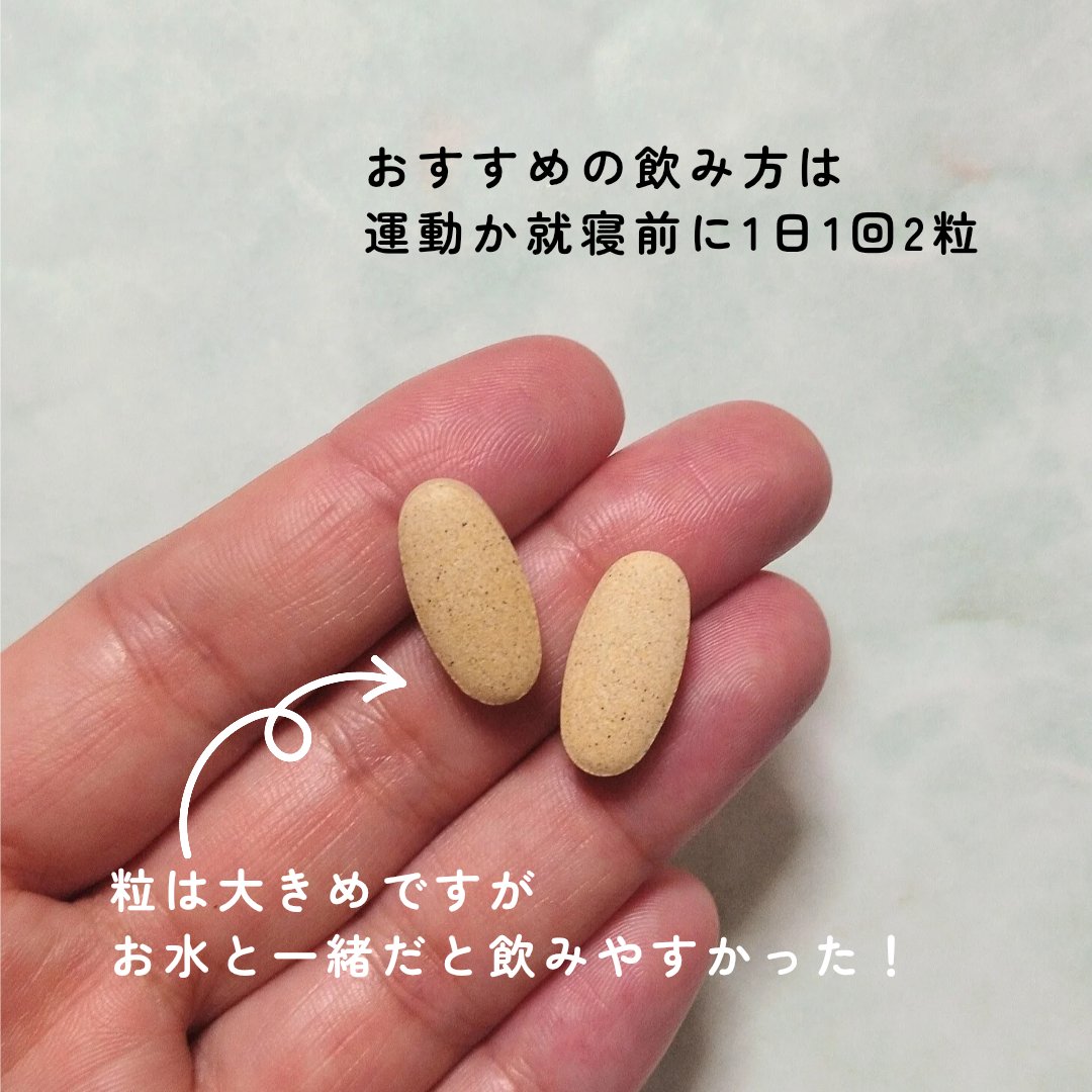 コレウス フォルスコリ500/グリーンモンスター/健康サプリメントを使ったクチコミ（3枚目）