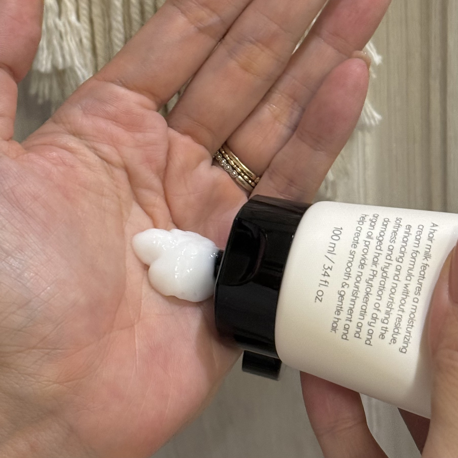 ディープリペアヘアミルク/now & than（ナウアンドダン）/ヘアミルクを使ったクチコミ（3枚目）