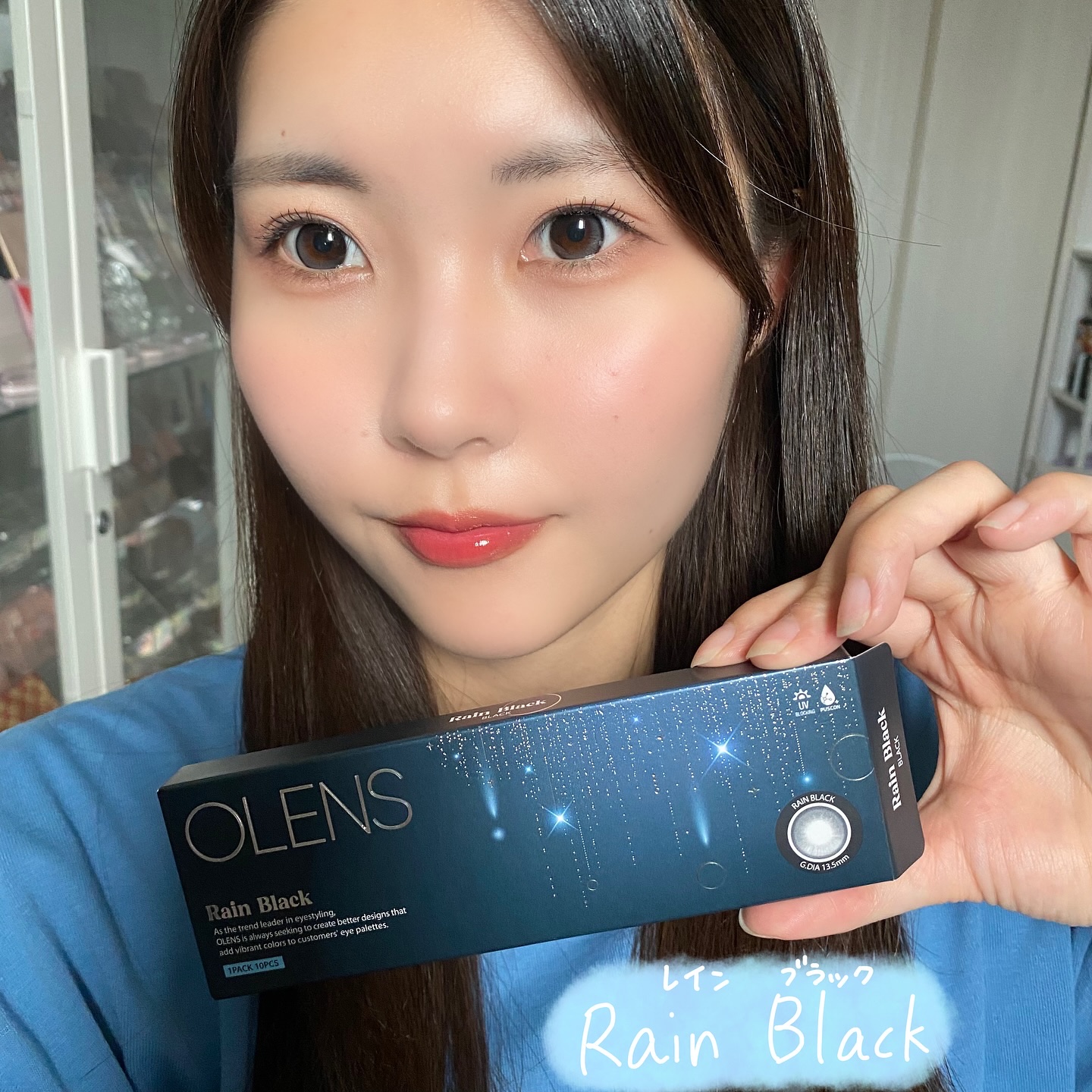 Big Glowy 1day/OLENS/ワンデー（１DAY）カラコンを使ったクチコミ（3枚目）