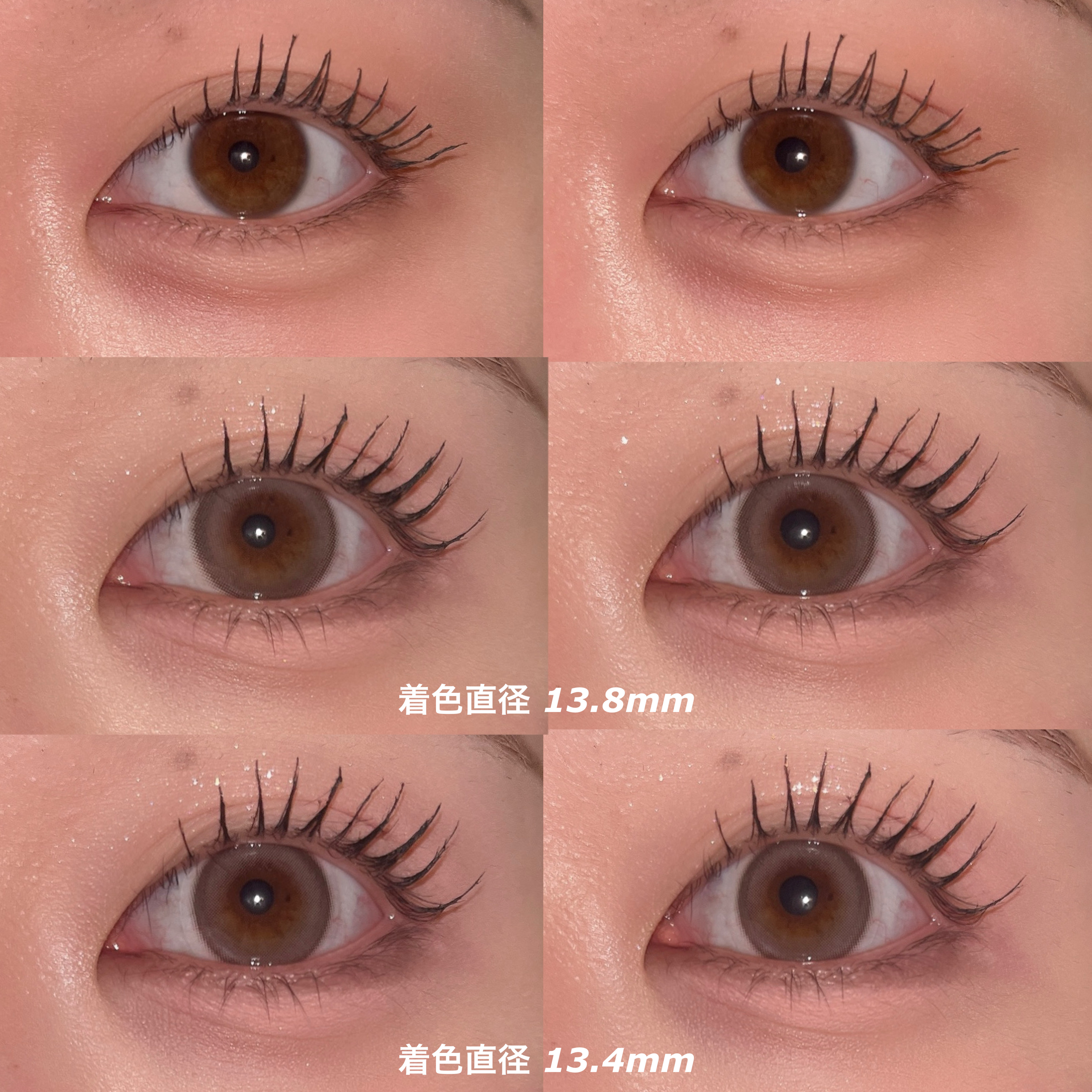 chuuLENS Milk&Tea Royal 1day/chuu LENS/ワンデー（１DAY）カラコンを使ったクチコミ（2枚目）