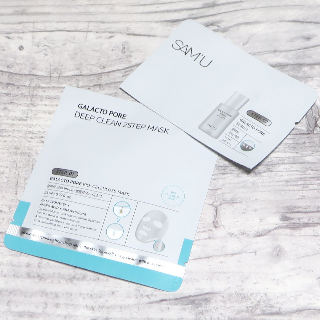 サミュ ガラクトポア ディープクリーン 2ステップマスク/SAM'U/シートマスク・パックを使ったクチコミ（2枚目）