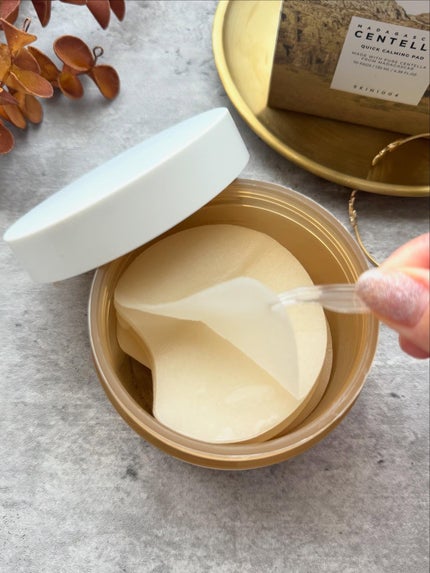 センテラ クイックカーミングパッド/SKIN1004/トナーパッドを使ったクチコミ(3枚目)