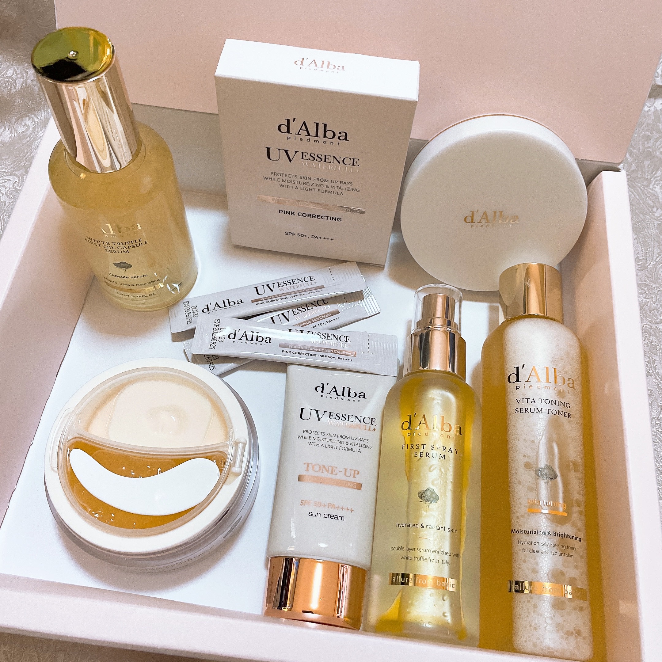 ダルバ ホワイトトリュフファーストスプレーセラム/ダルバ/ミスト状化粧水を使ったクチコミ（1枚目）