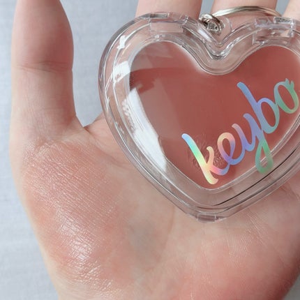 ハートキーリング リップ&チーク/keybo/口紅を使ったクチコミ(4枚目)