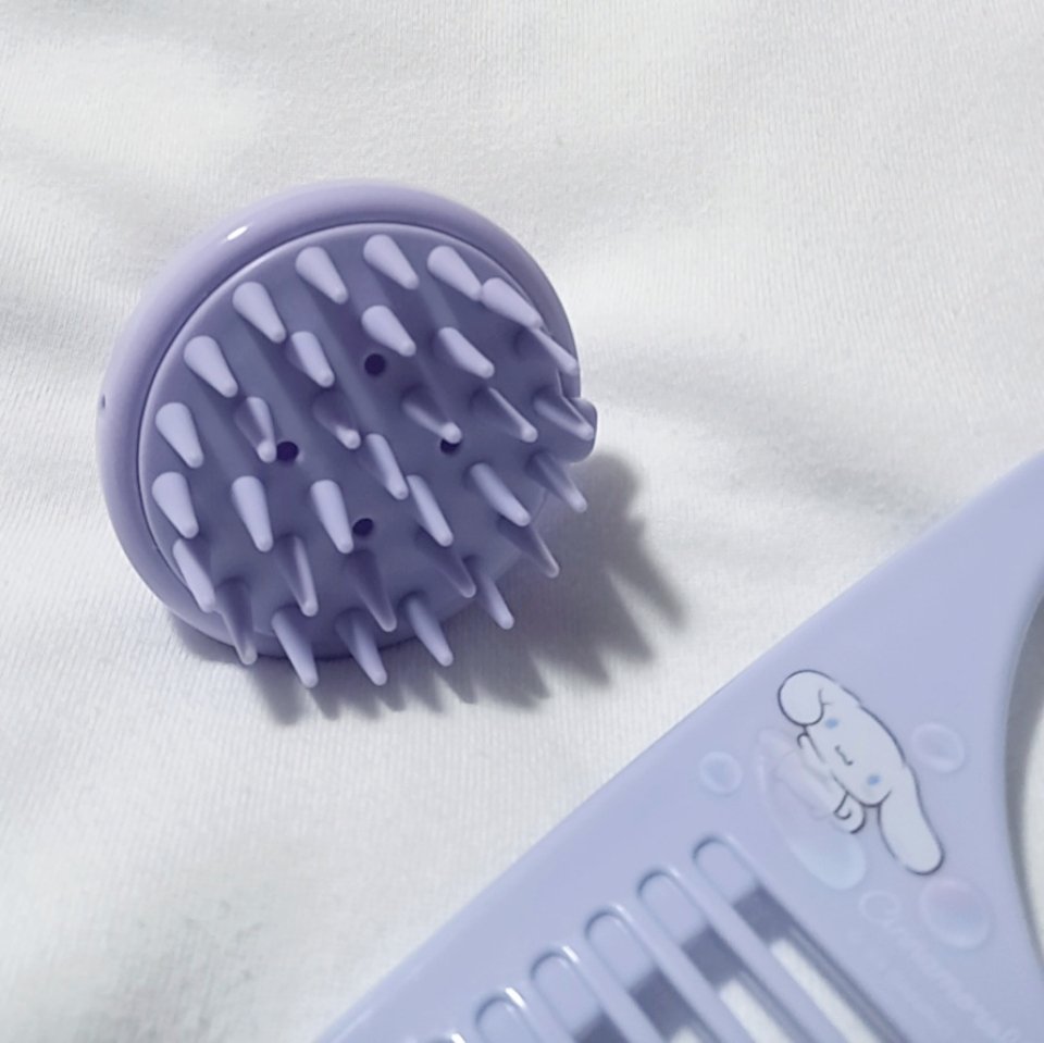 シャンプーブラシ/セリア/スカルプブラシを使ったクチコミ（3枚目）