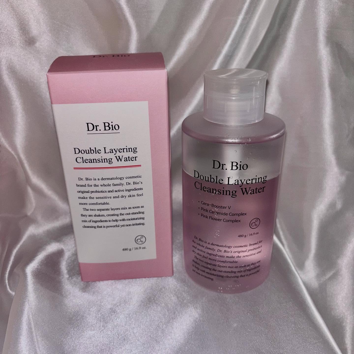 ダブルレイヤリングクレンジングウォーター/Dr.Bio/クレンジングウォーターを使ったクチコミ（1枚目）