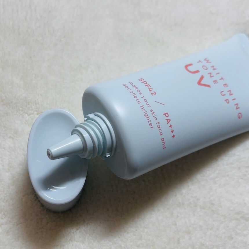 美白トーンアップUV/コージー/日焼け止めミルクを使ったクチコミ（3枚目）